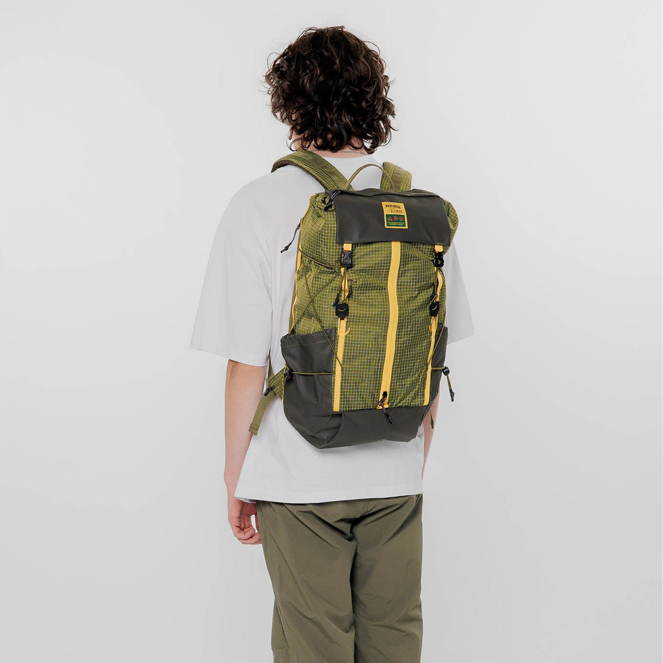 Cautley | Hikerdelic Backpack Elliker 34065-GRN-YELLOW Backpacks 23L / Green-Yellow