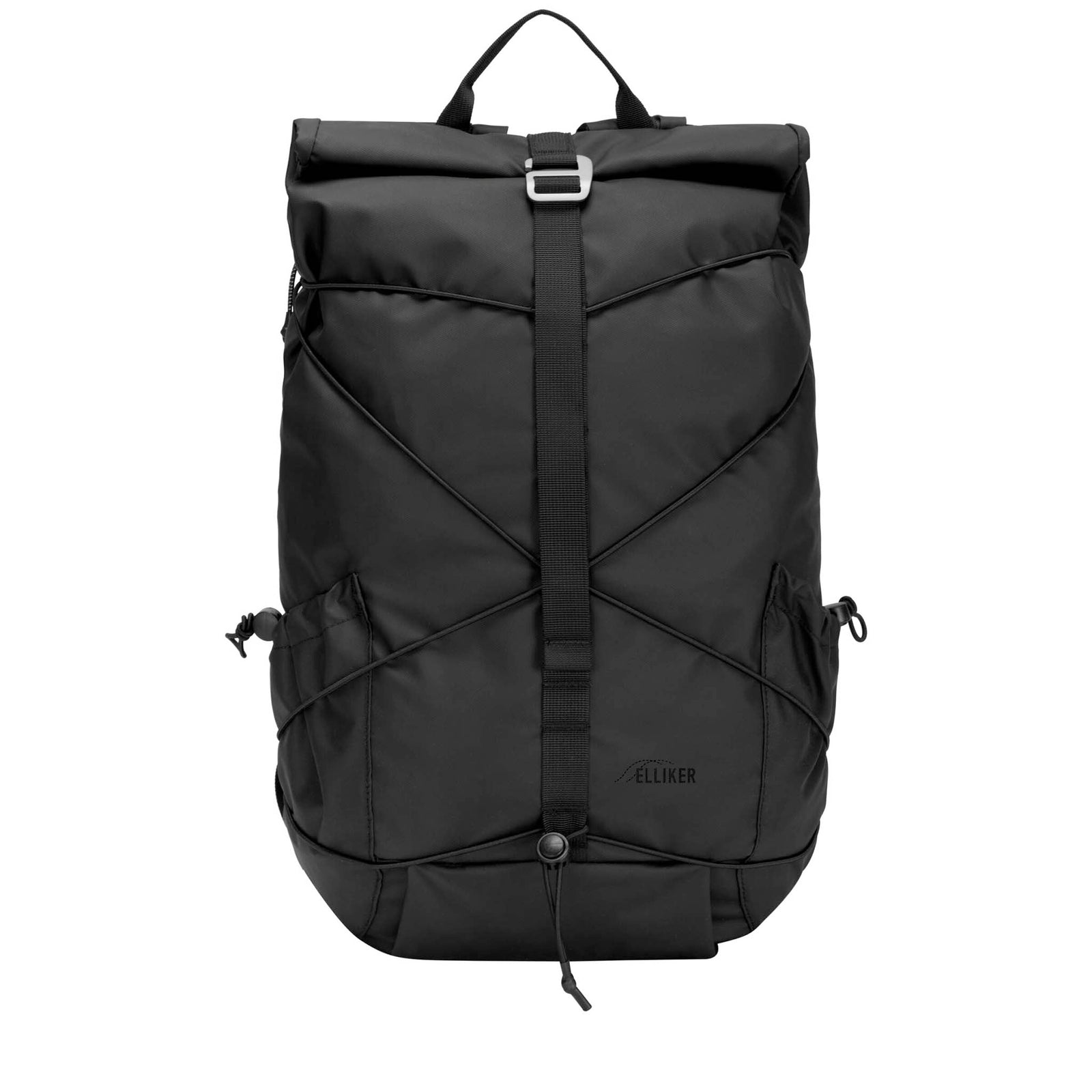 Dayle Roll Top Backpack Elliker 34001-BLACK Backpacks 21L / Black