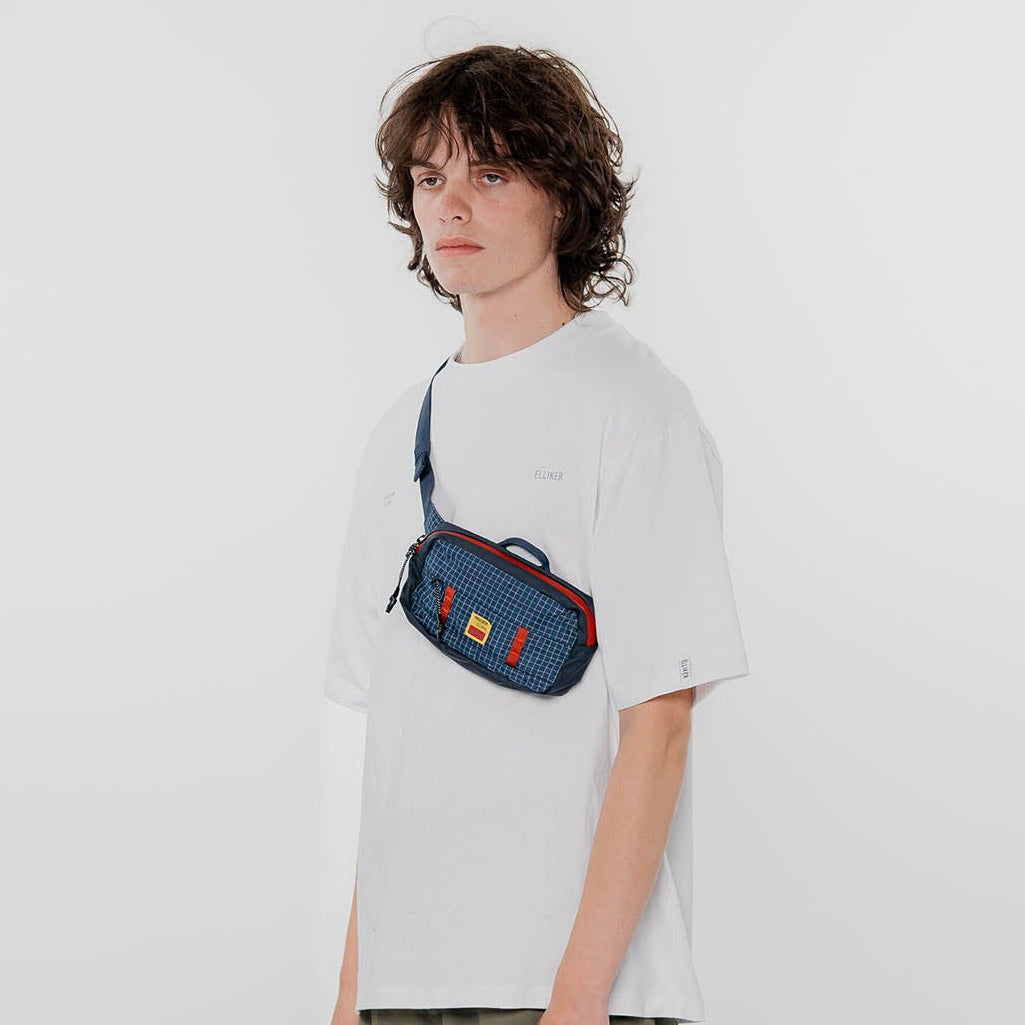 Semer | Hikerdelic Sling Bag Elliker 34067-NAVY-RED Sling Bags 1L / Navy-Red