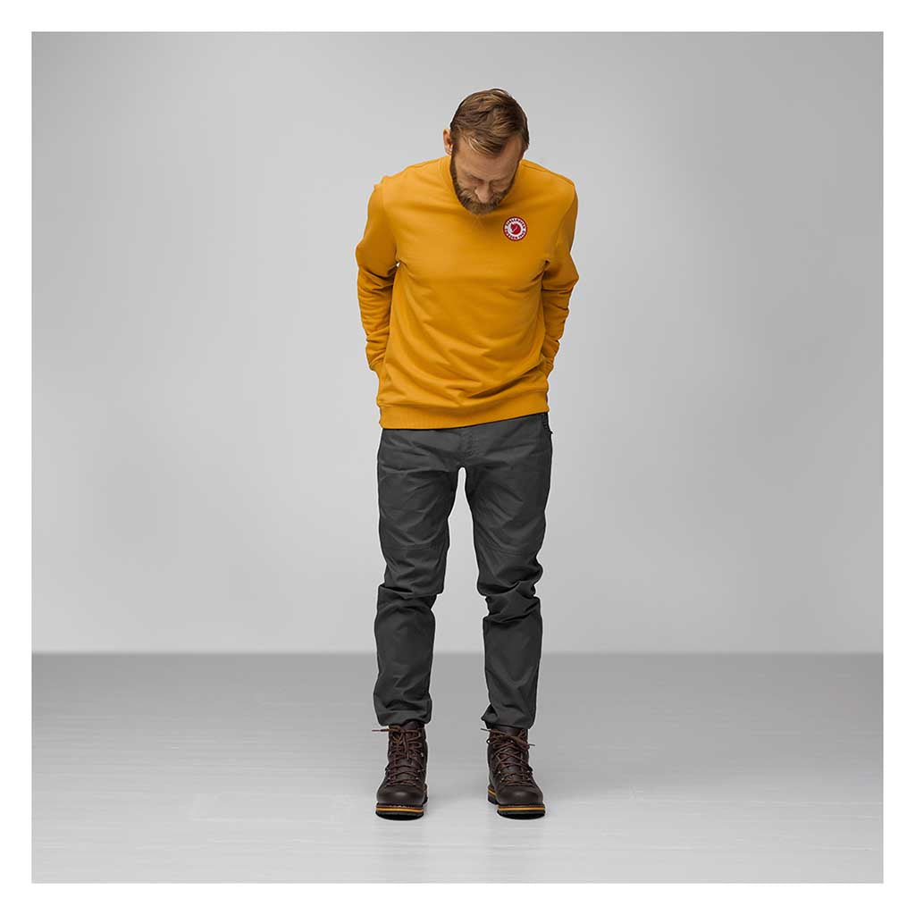 1960 Logo Badge Sweater | Men's Fjällräven Men's Jumpers