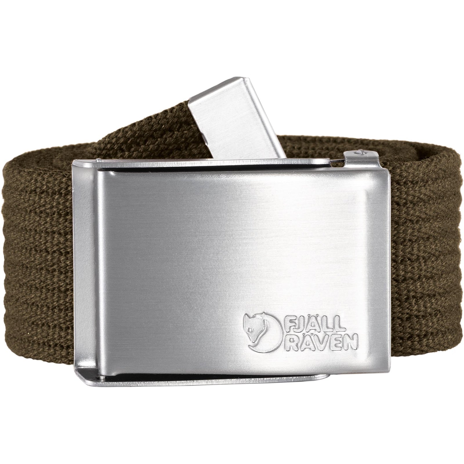 Canvas Belt Fjällräven F77029-633-OS Belts One Size / Dark Olive