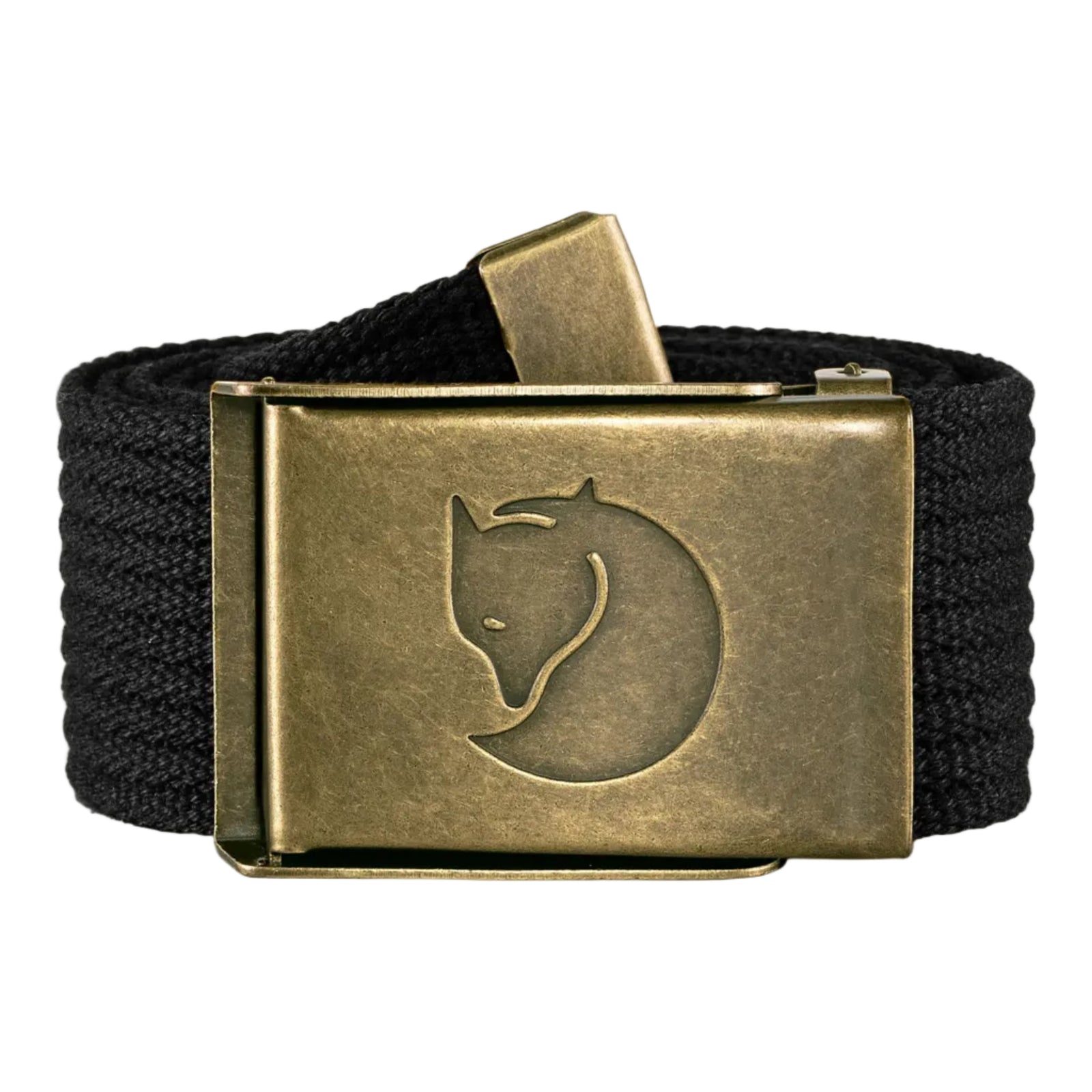 Canvas Brass Belt Fjällräven F77297-550 Belts One Size / Black