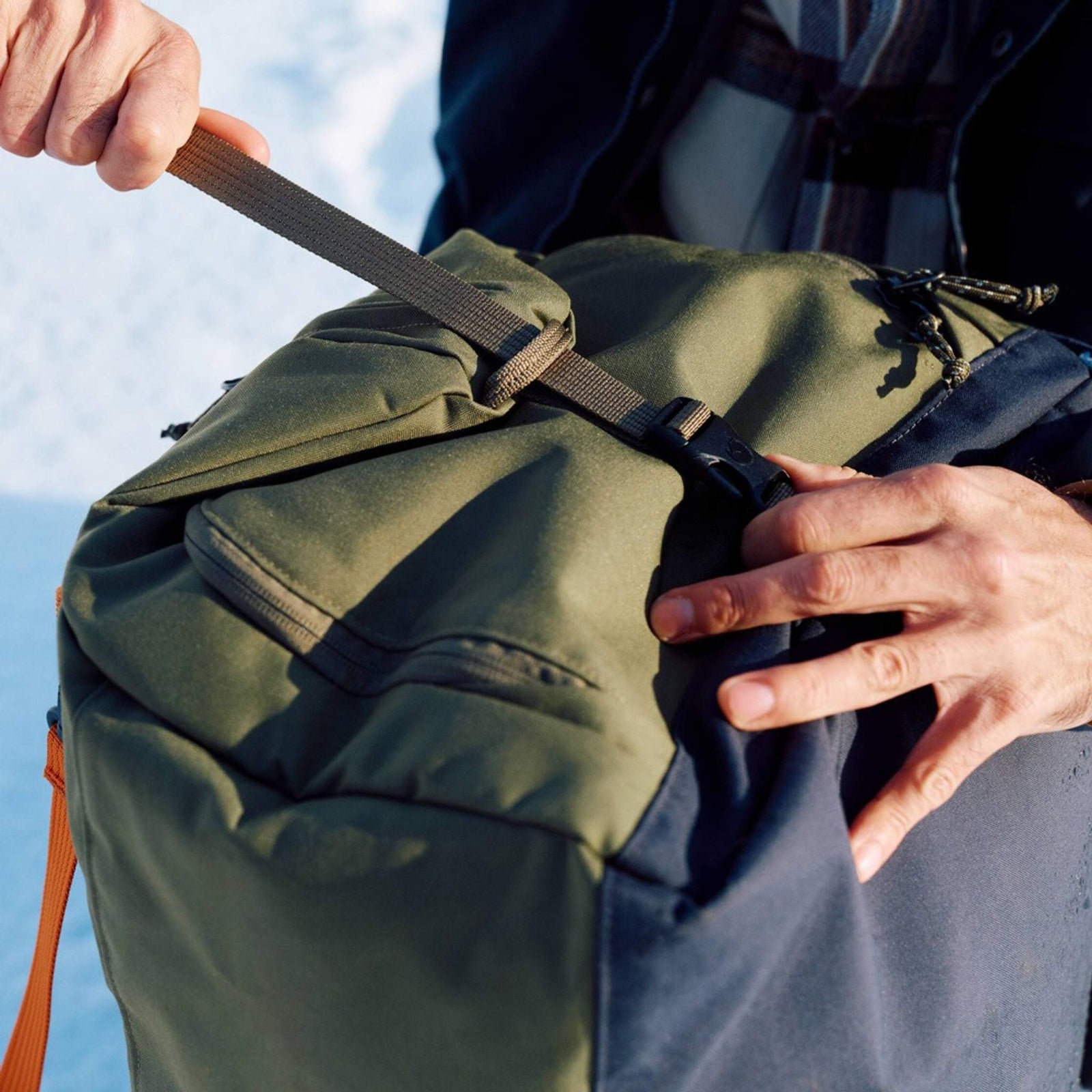 Färden Duffle 80 Fjällräven F23200283 Duffle Bags 80L / Navy