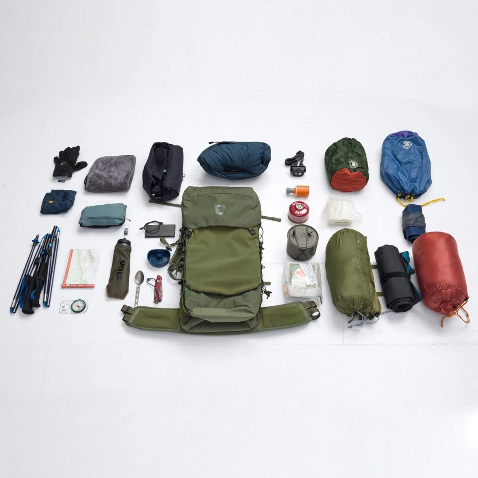 Fjällräven Kajka X-Lätt 45 M/L Fjällräven F23200352 Backpacks 45L - M/L / Green