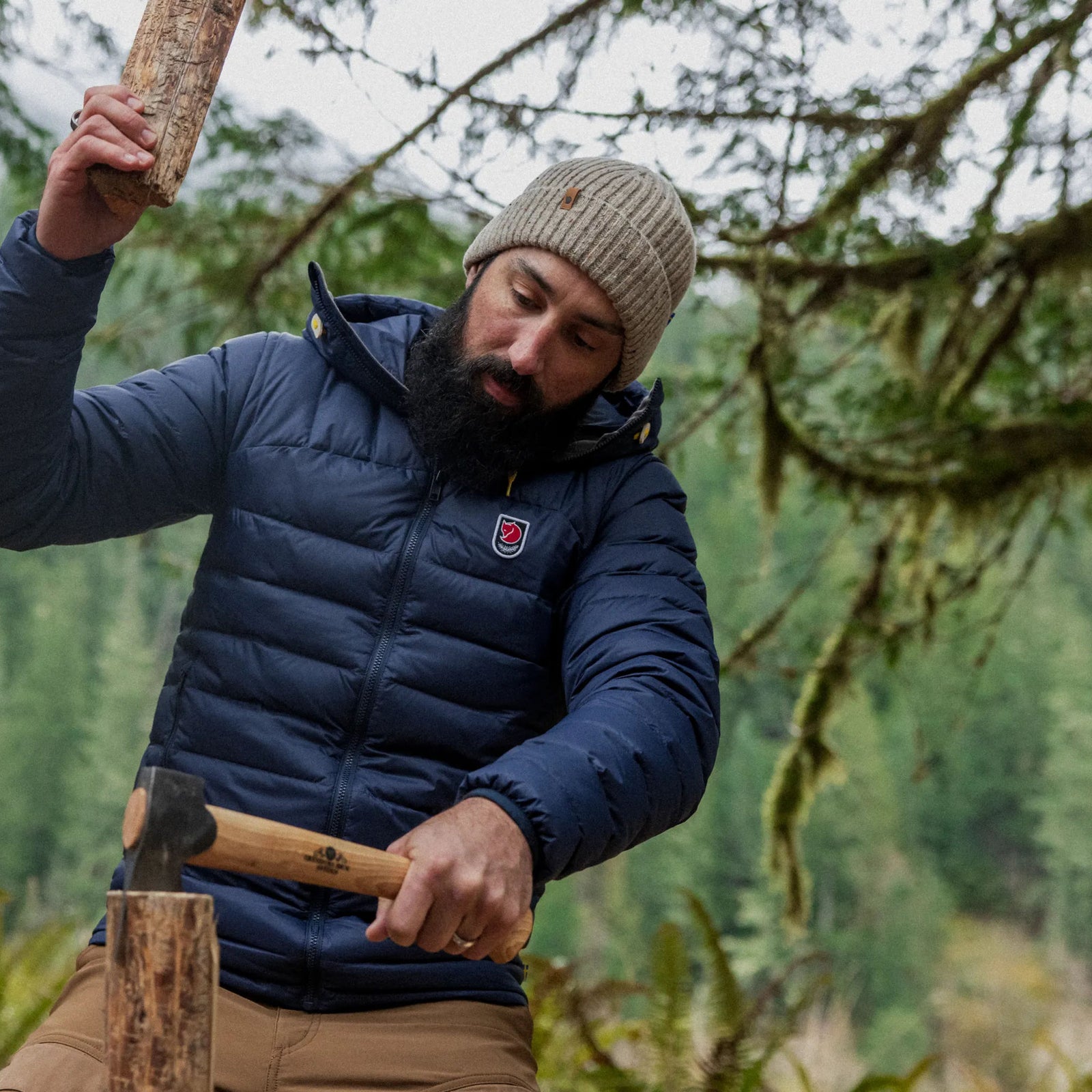 Övik Neps Beanie Fjällräven 13100261-020 Beanies One Size / Grey