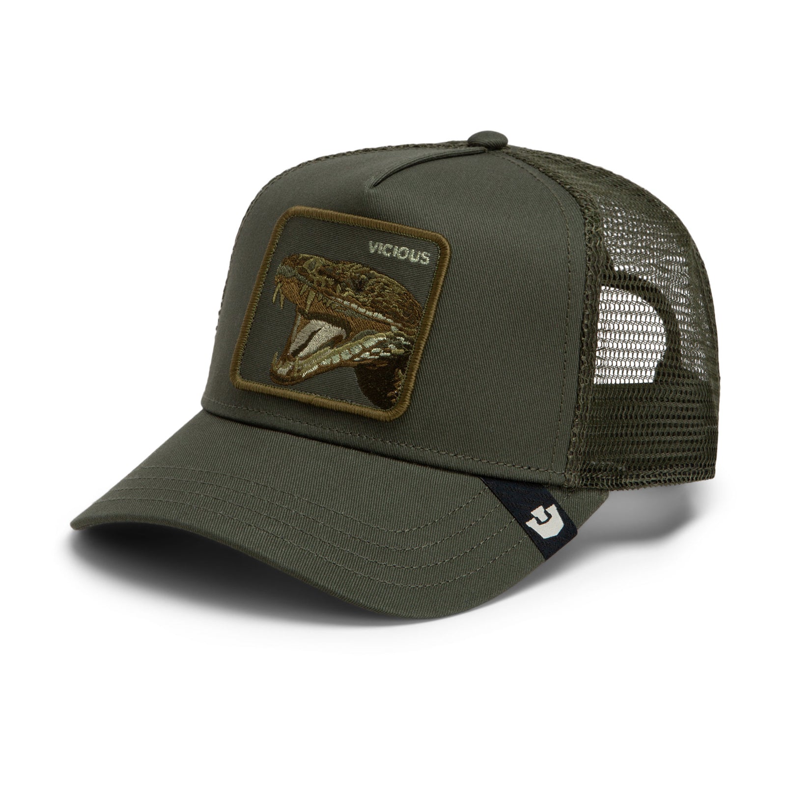 Circle of Life - Vicious Trucker Hat Goorin Bros. 101-3212-PAL01-O/S Caps & Hats One Size / Palm