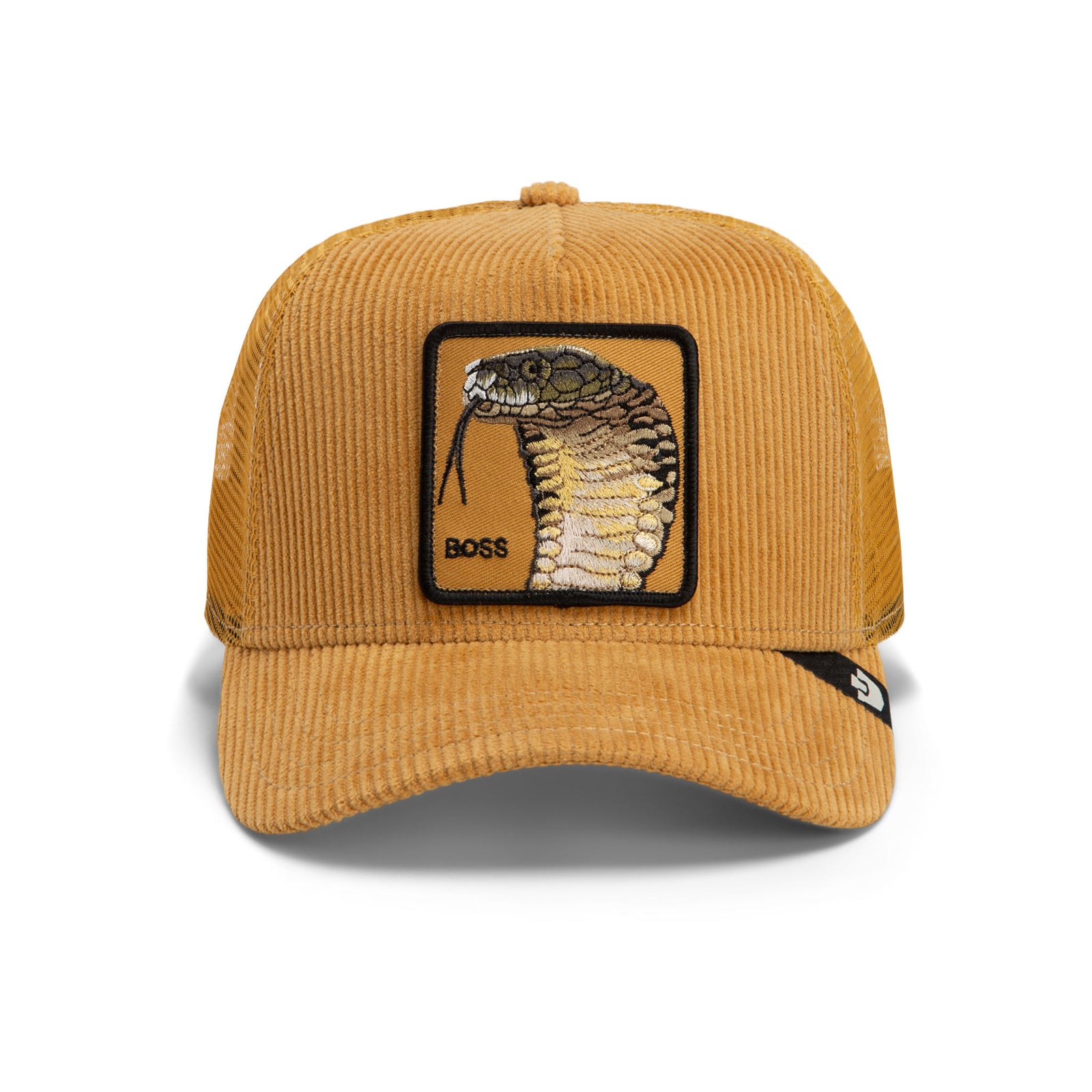 Corduroy Boss Trucker Hat Goorin Bros. 101-3181-AMB01-O/S Caps & Hats One Size / Amber