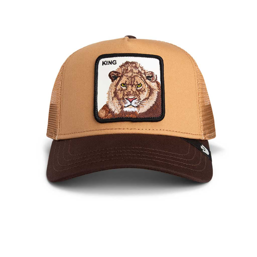 King Trucker Hat Goorin Bros. 101-2459-HEA02 Caps & Hats One Size / Heat/Ground