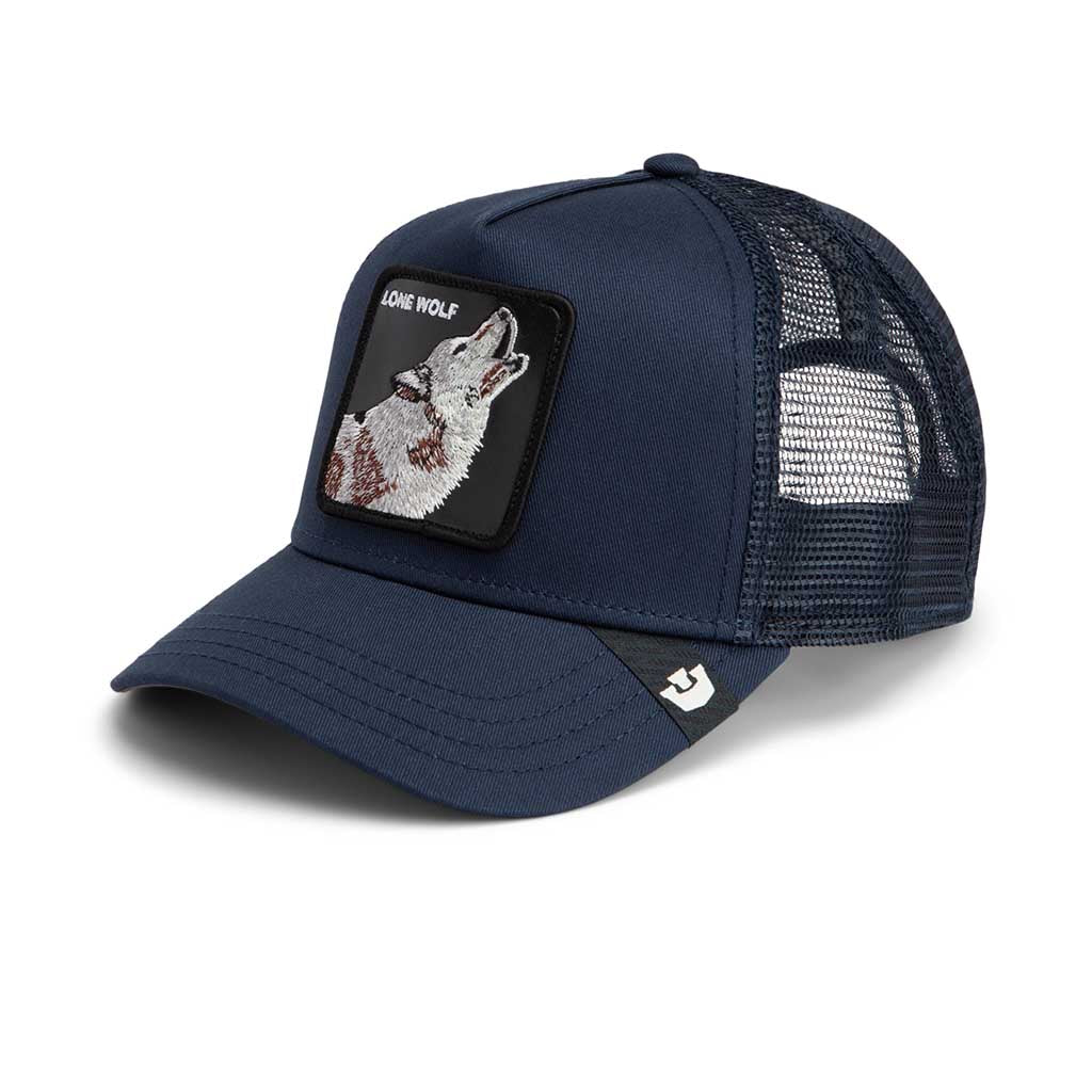 Lone Wolf Trucker Hat Goorin Bros. 101-2449-EDG01 Caps & Hats One Size / Edge