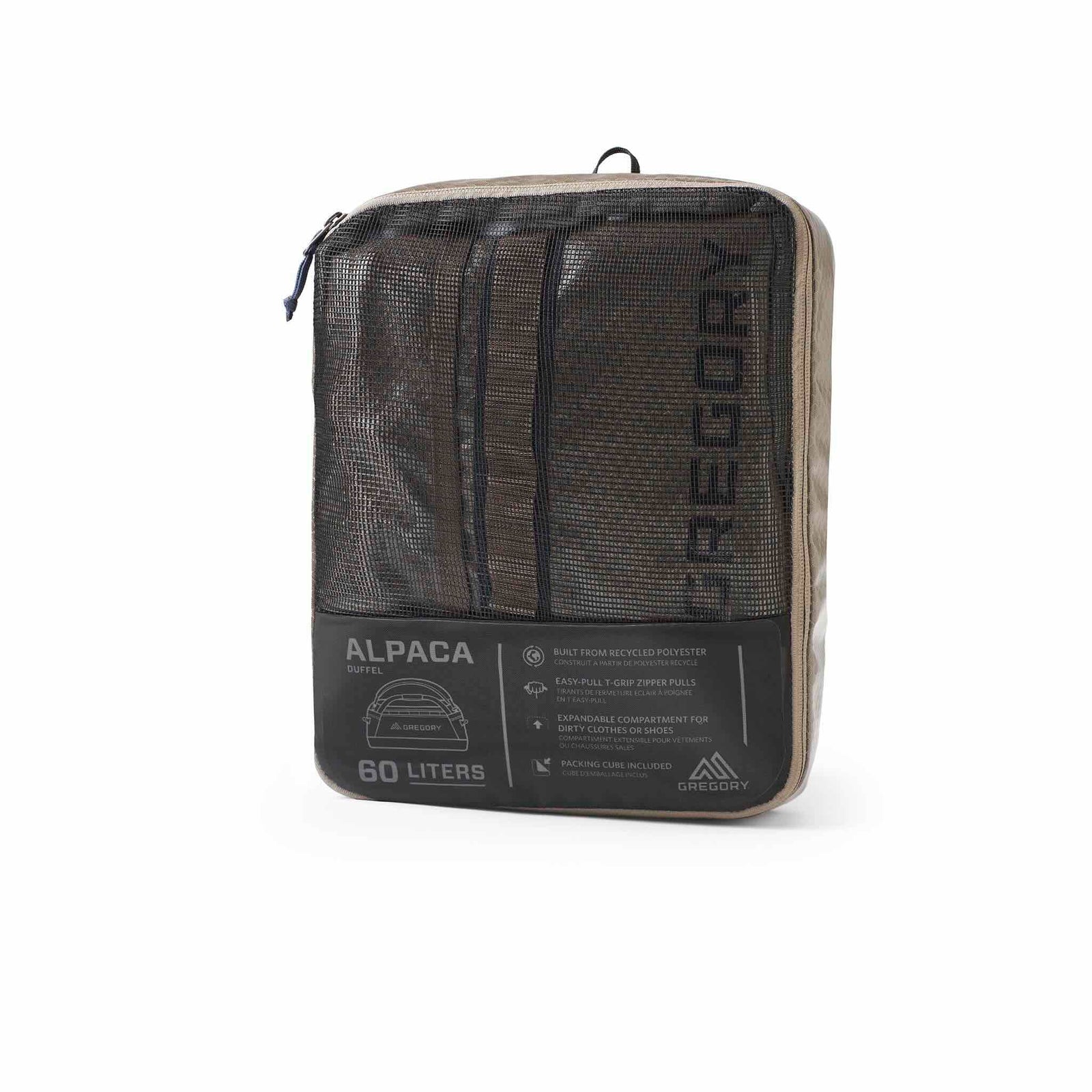 Alpaca 60 Gregory 147898-D789 Duffle Bags 60L / Mesa Brown