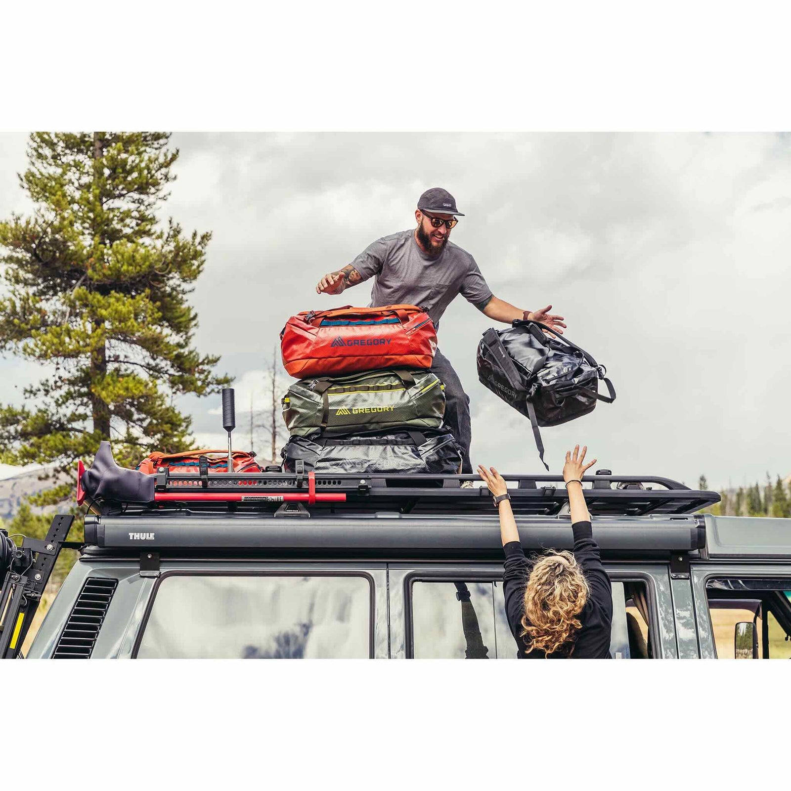 Alpaca 60 Gregory 147898-9052 Duffle Bags 60L / Pool Party