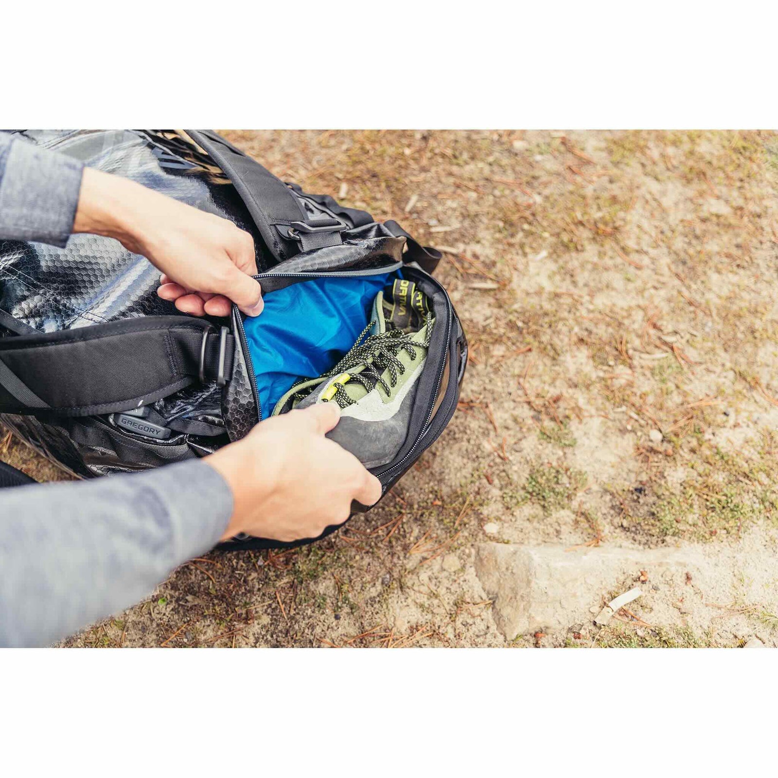 Alpaca 60 Gregory 147898-E264 Duffle Bags 60L / Slate Blue