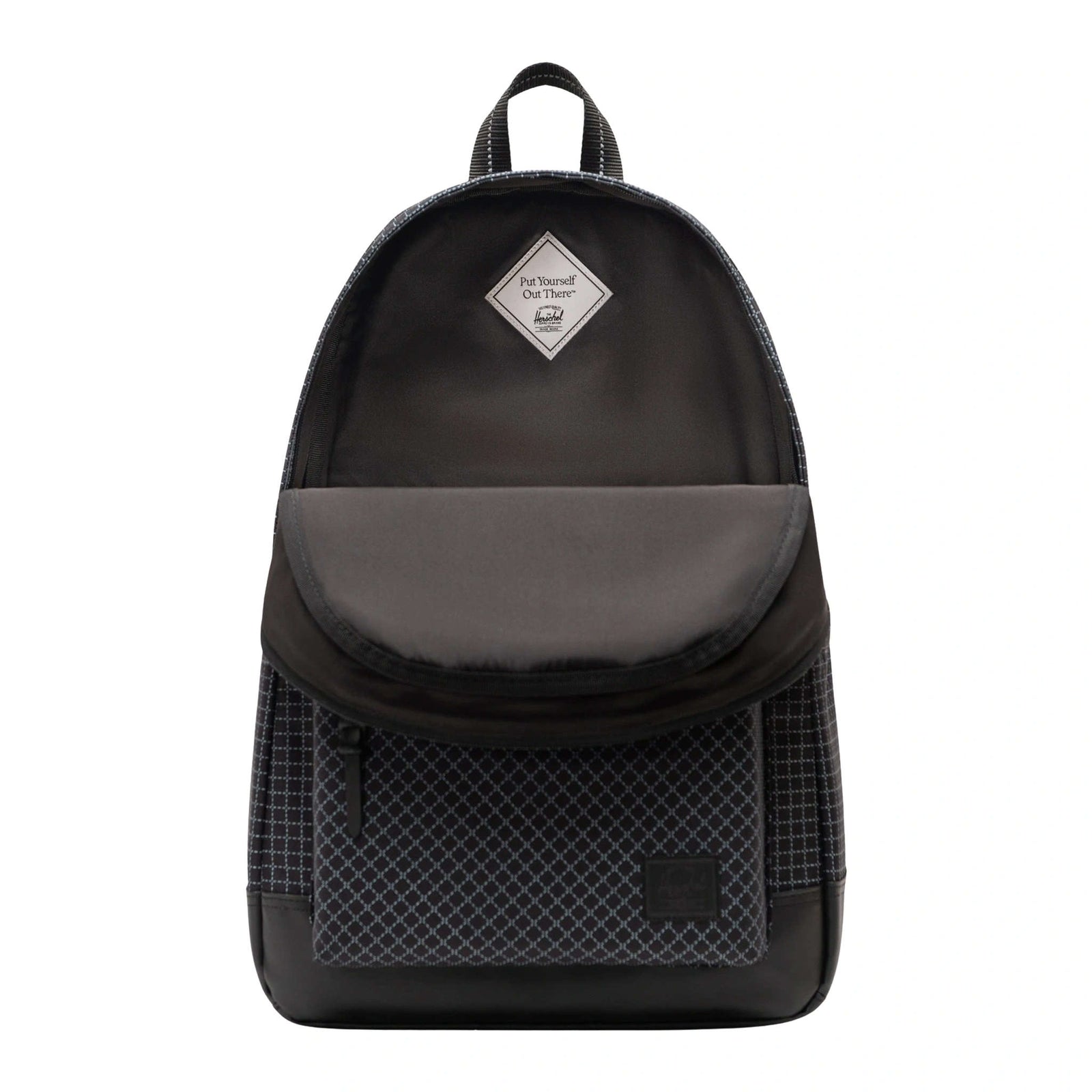 Herschel Heritage Backpack Herschel Supply Co. 11383-07774-OS Backpacks 24L / Grid Black/Black