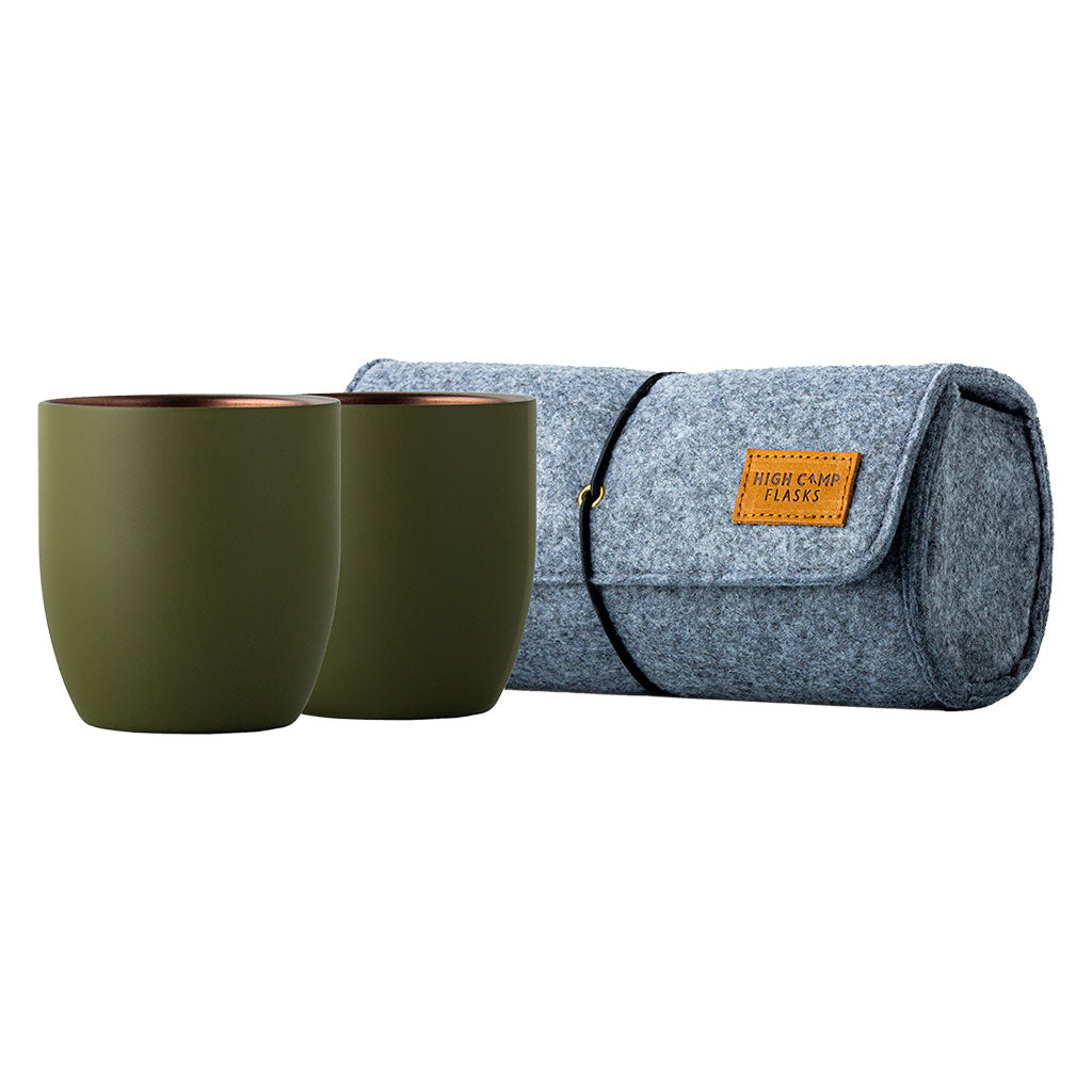 Parkside Tumbler 2-Pack | Mojave Special Edition High Camp Flasks Tumblers 2x 315ml / Sage