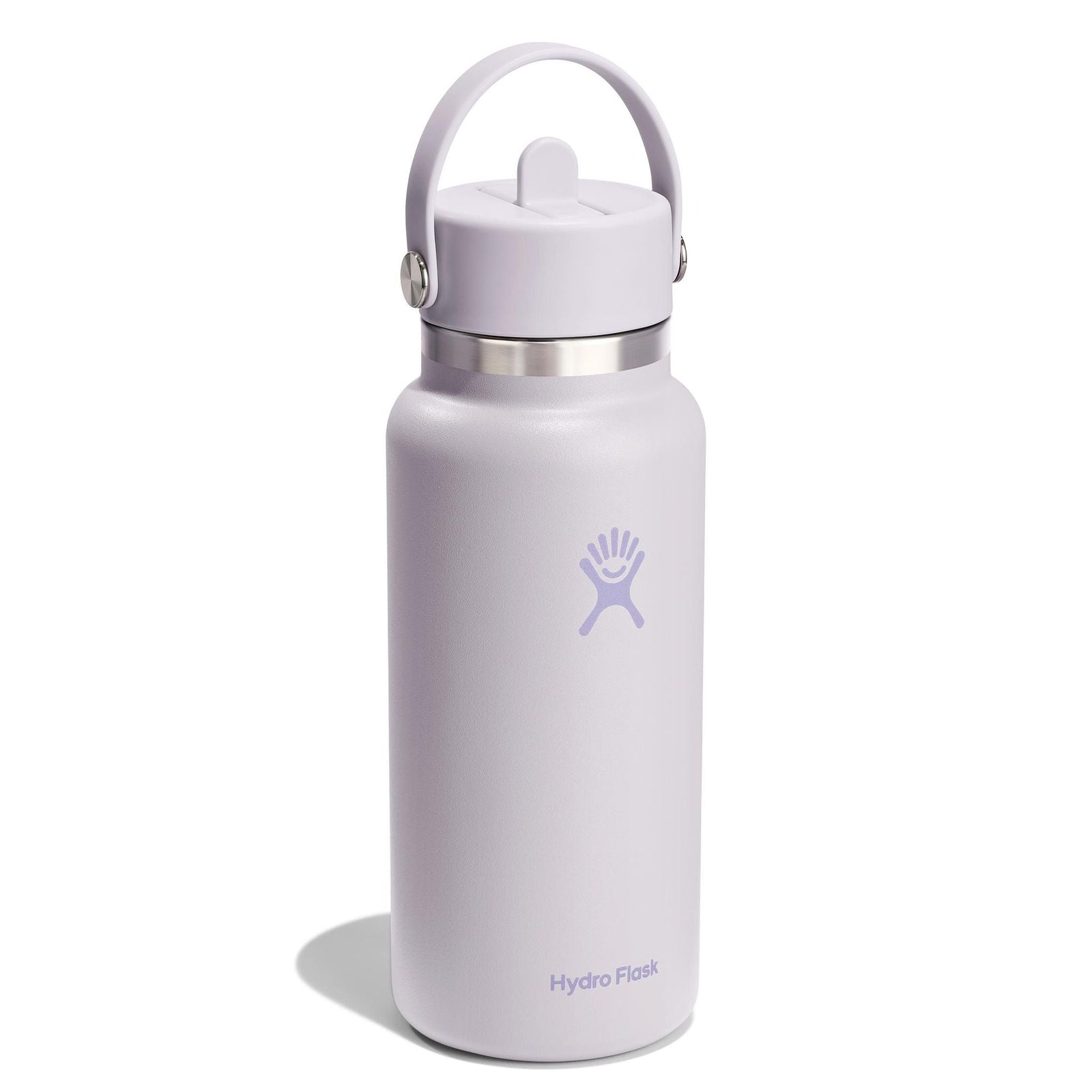 32 oz Wide Mouth w/ Flex Straw Cap Hydro Flask W32CFS145 Water Bottles 32 oz / Cloud Pink