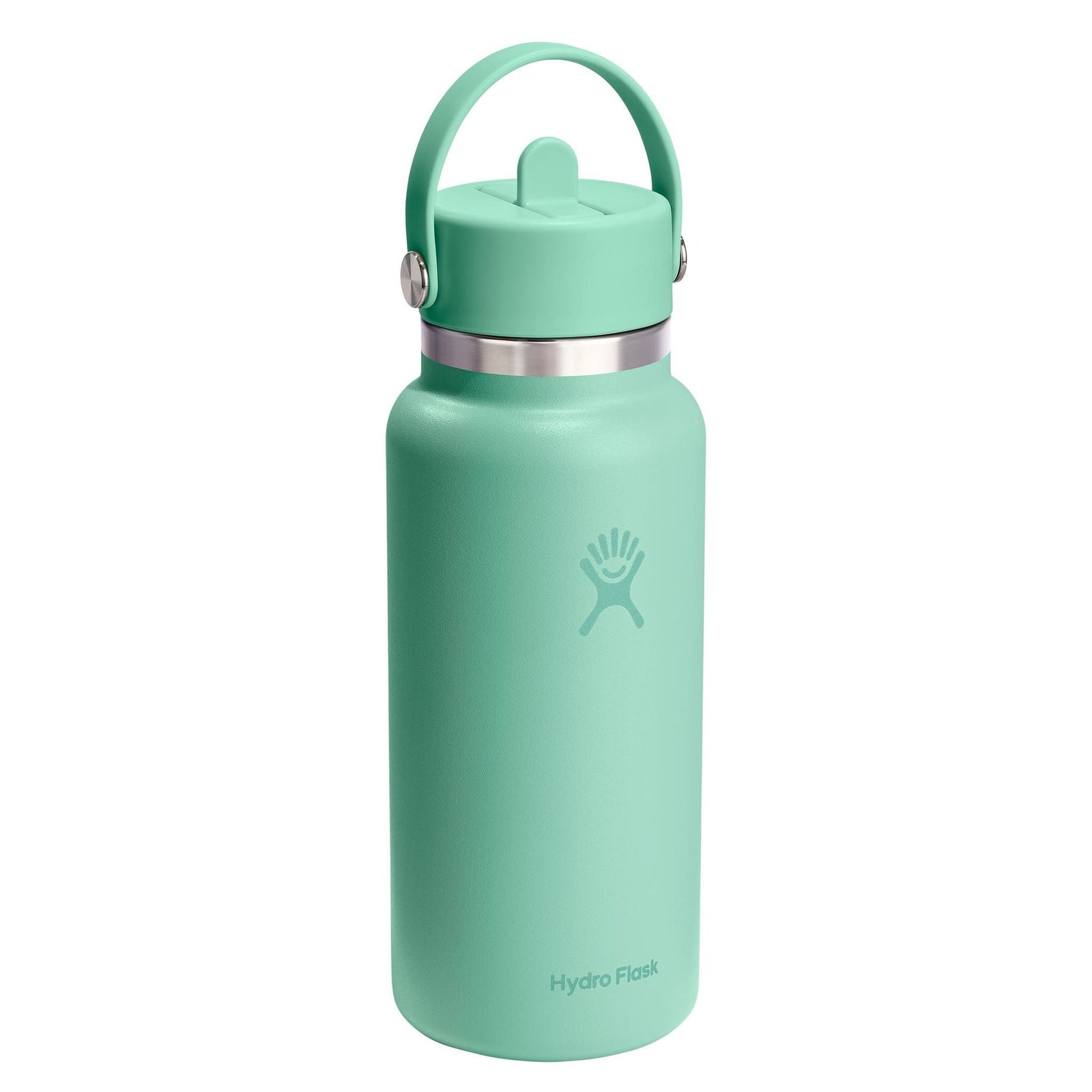 32 oz Wide Mouth w/ Flex Straw Cap Hydro Flask W32CFS344 Water Bottles 32 oz / Mermaid Green
