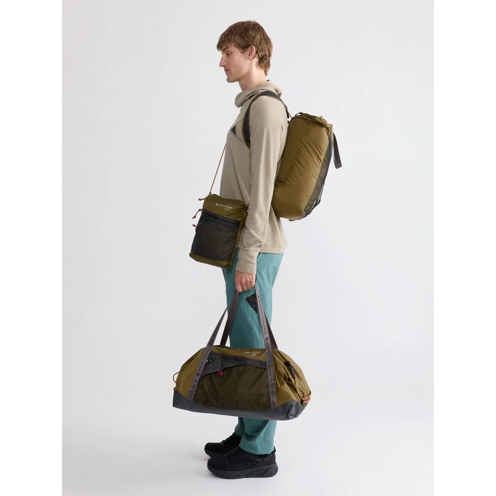 Mimer Dufflebag 40L Klättermusen 10459_510-OZ Duffle Bags 40L / Olive