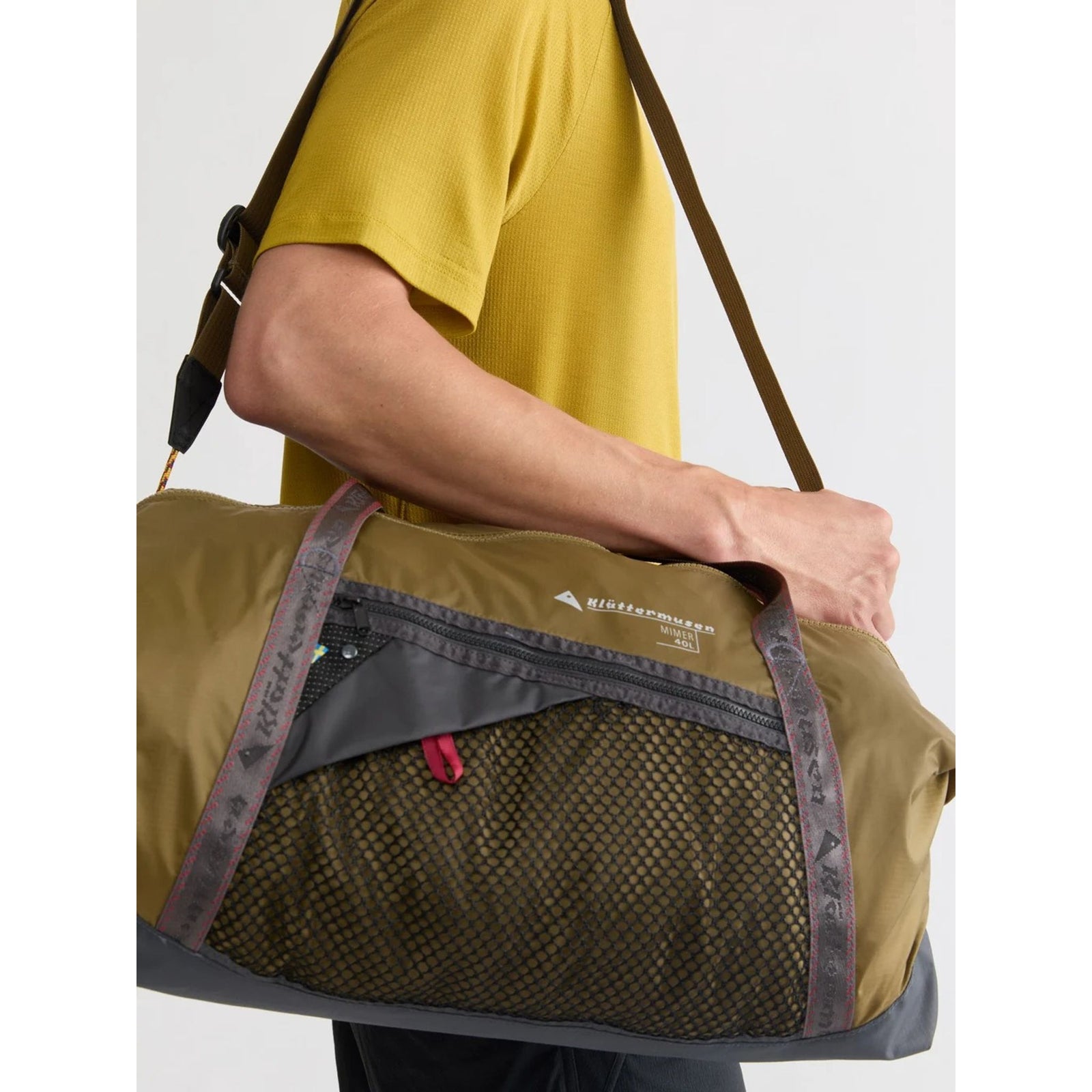 Mimer Dufflebag 40L Klättermusen 10459_510-OZ Duffle Bags 40L / Olive