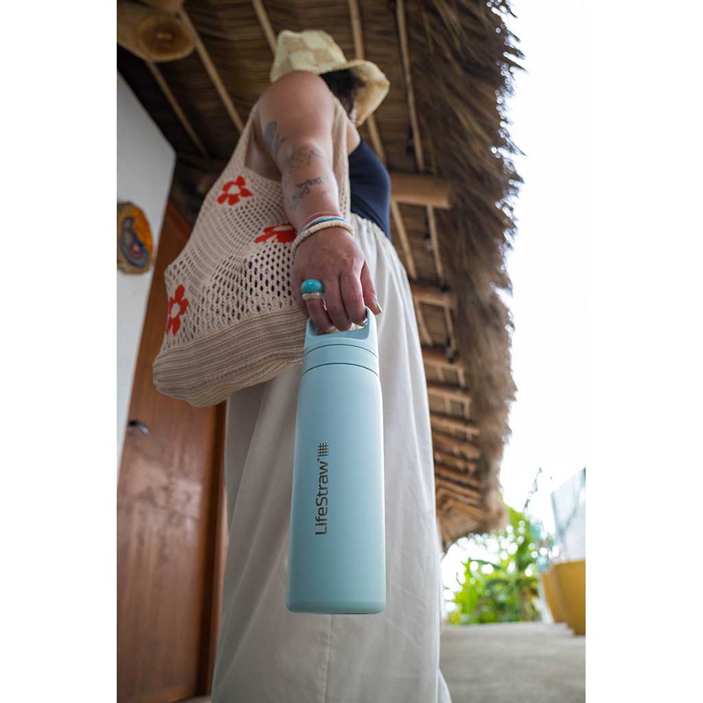 Lifestraw Go 500ml | Stainless Steel LifeStraw LSGV418TLWW Water Filters 500 ml / Laguna Teal