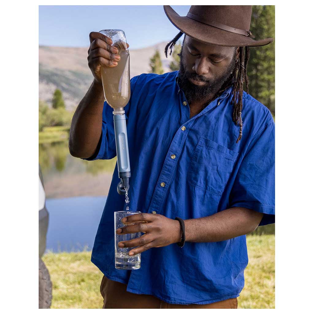 Peak Series Straw LifeStraw LSPSPDGWW Water Filters One Size / Dark Grey