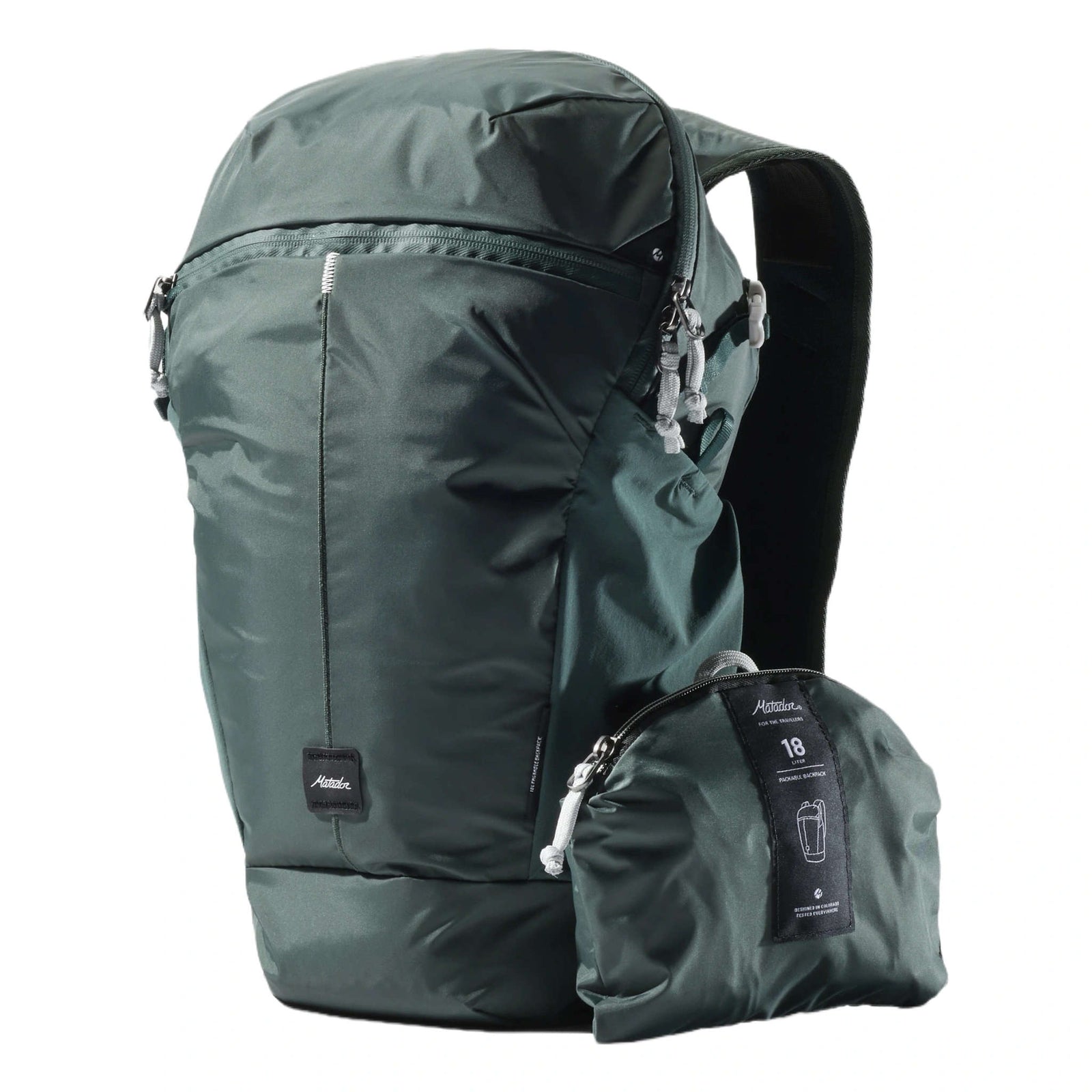 18L Packable Backpack Matador MATZPB18001GN Backpacks 18L / Juniper