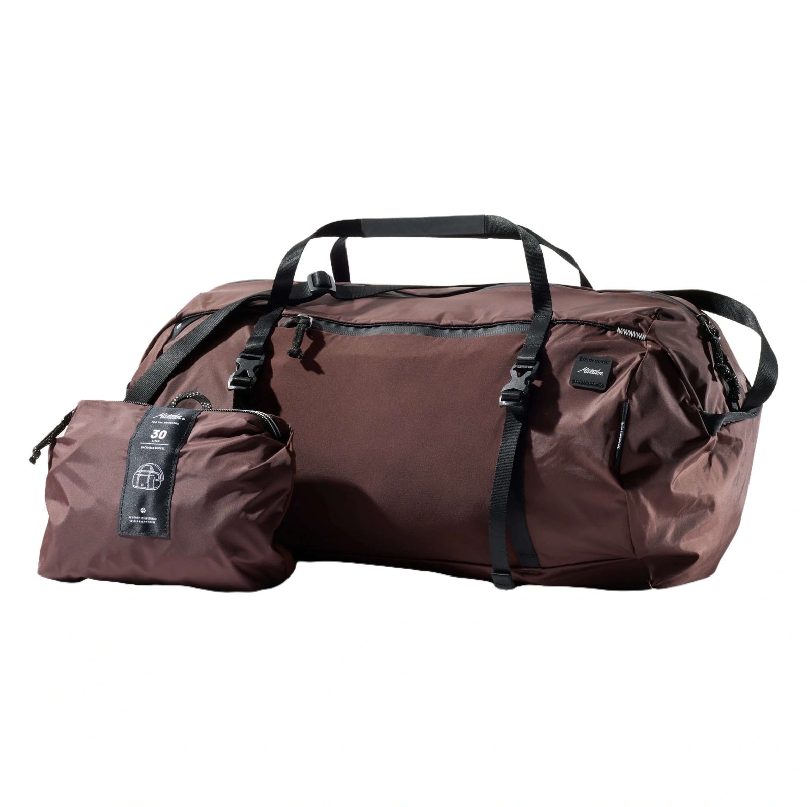 30L Packable Duffle Matador MATPD30001R Duffle Bags 30L / Garnet