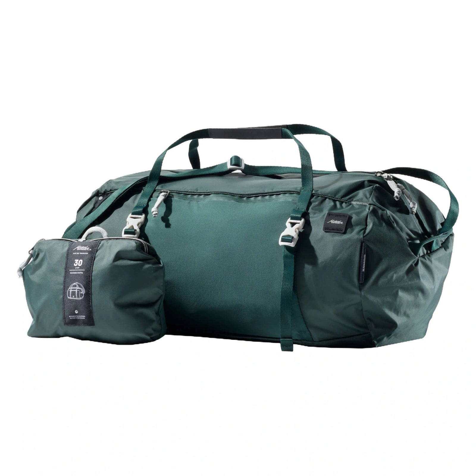 30L Packable Duffle Matador MATPD30001GN Duffle Bags 30L / Juniper