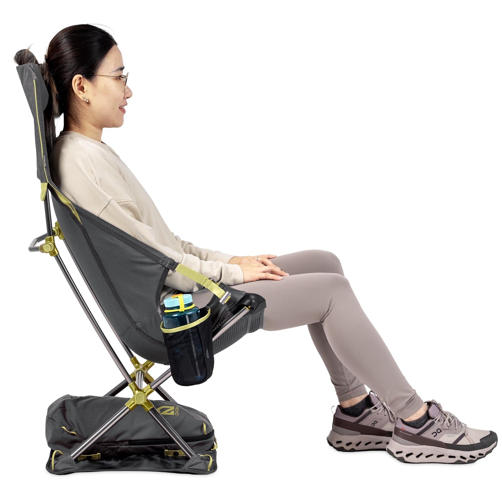 Satellite Reclining Camp Chair NEMO Equipment 811666038203 Chairs One Size / Goodnight Gray
