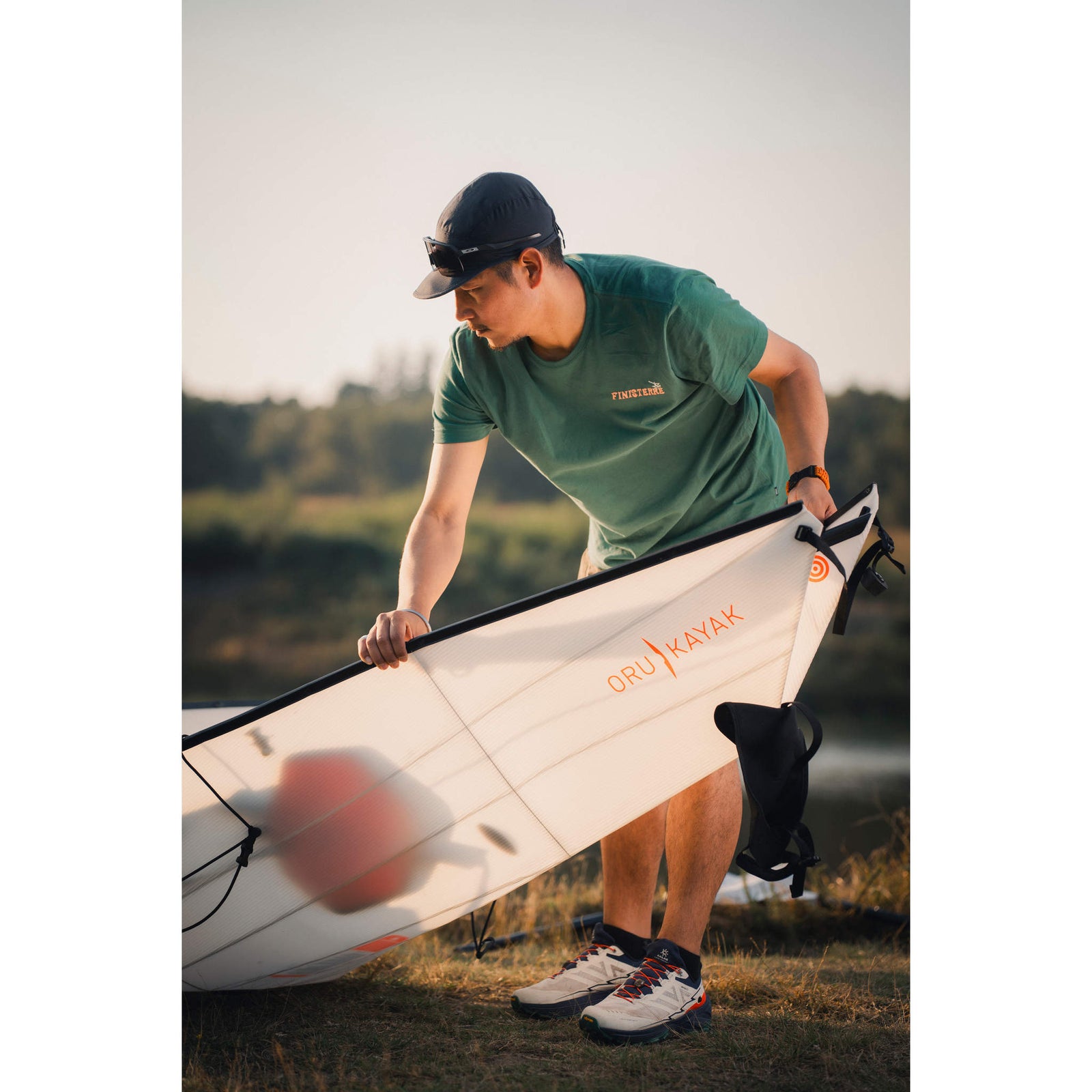 Bay ST Oru Kayak OKY102-CYN-ST-01 Kayaks 1P / Cayen/Slate