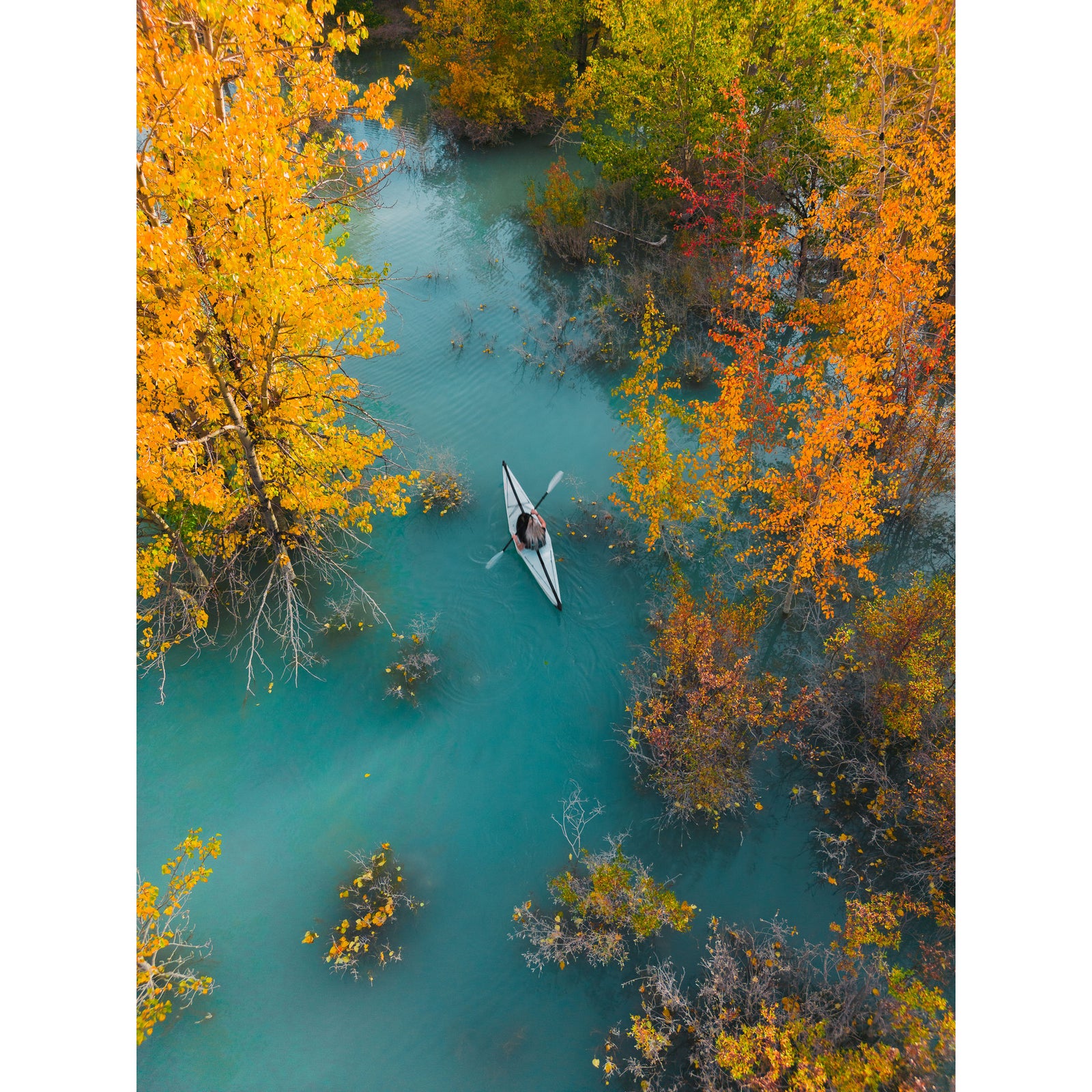 Bay ST Oru Kayak OKY102-ORA-ST Kayaks 1P / White/Orange