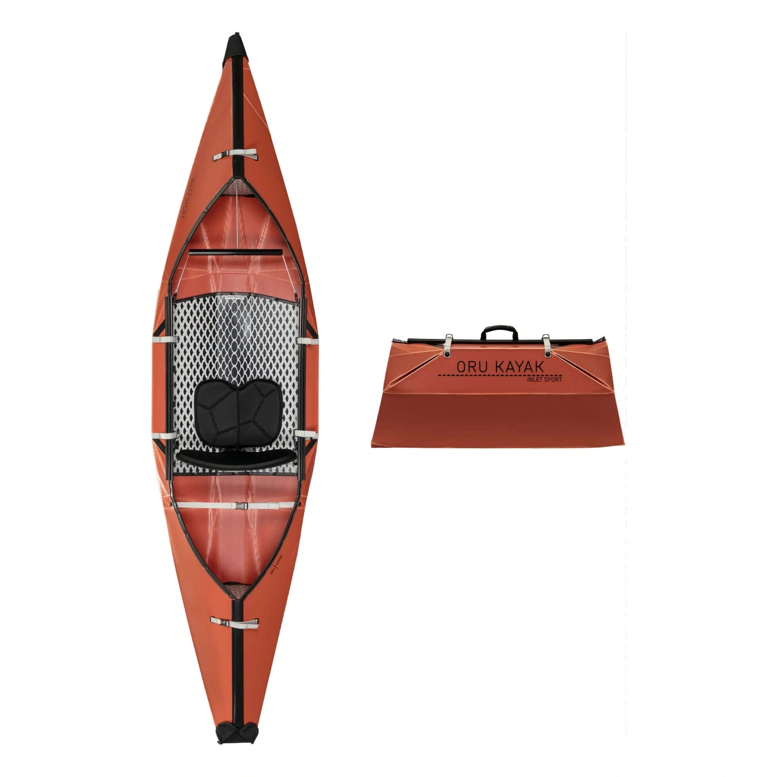 Inlet Sport Oru Kayak OKY501-CYN-INS-01 Kayaks One Size / Cayen/Slate
