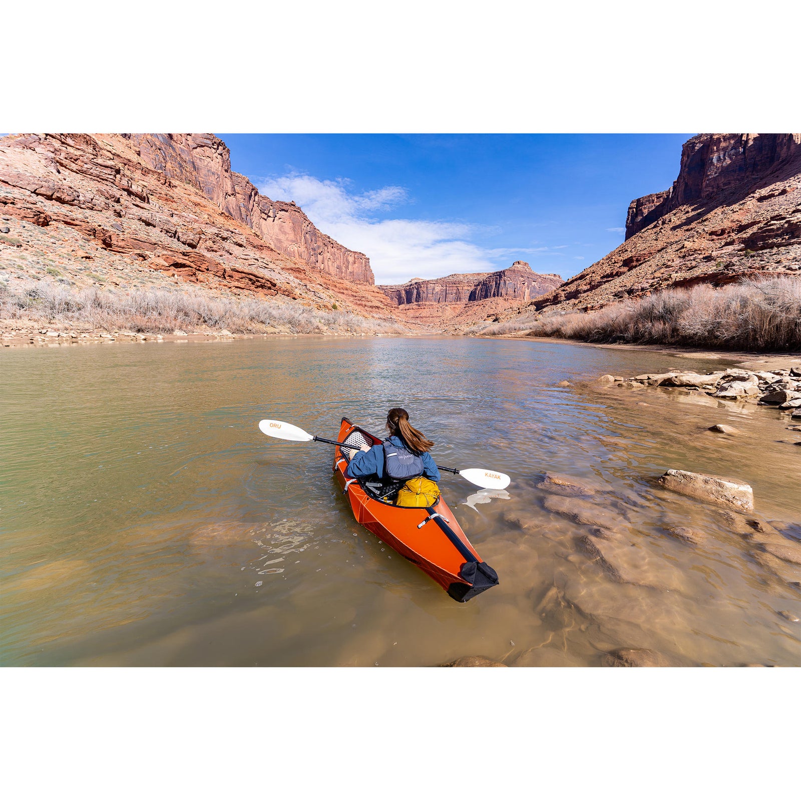 Inlet Sport Oru Kayak OKY501-CYN-INS-01 Kayaks One Size / Cayen/Slate