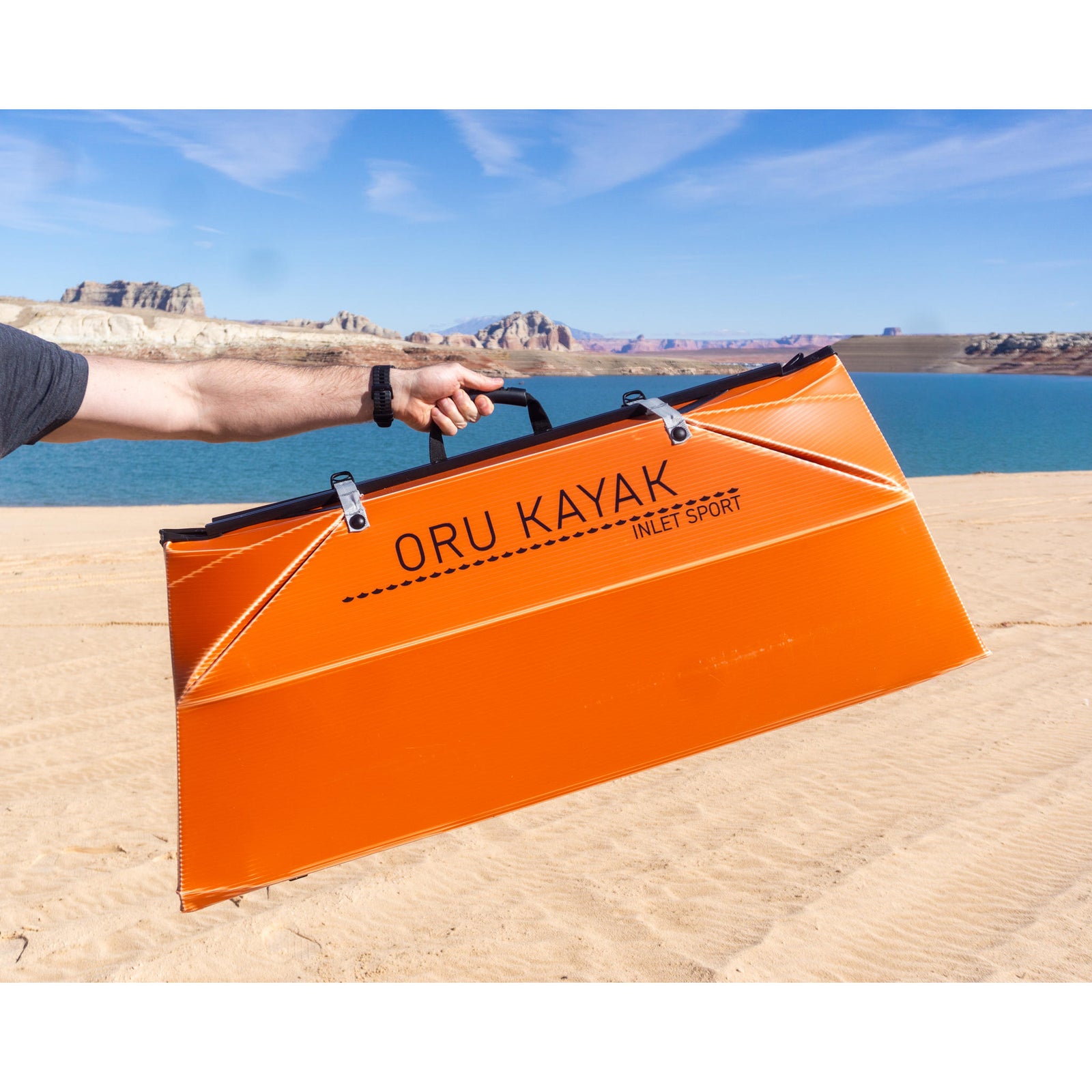 Inlet Sport Oru Kayak OKY501-CYN-INS-01 Kayaks One Size / Cayen/Slate