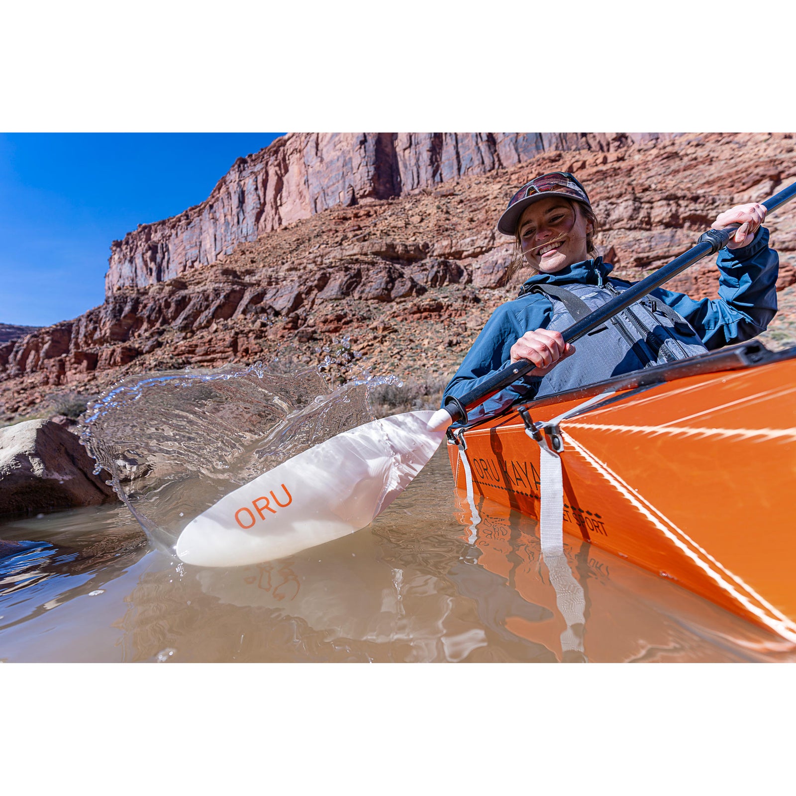 Inlet Sport Oru Kayak OKY501-CYN-INS-01 Kayaks One Size / Cayen/Slate