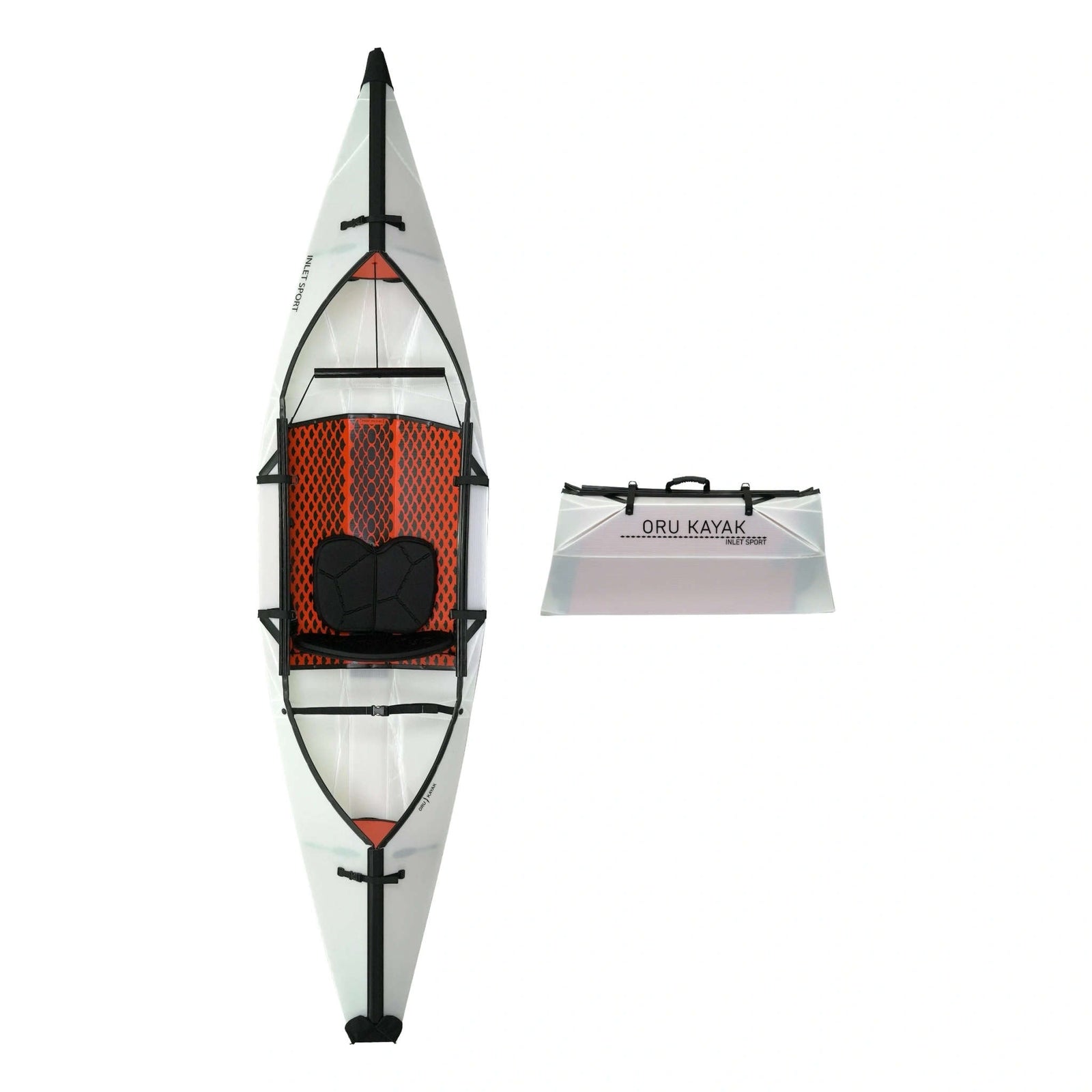 Inlet Sport Oru Kayak OKY501-ORA-INS-01 Kayaks One Size / White/Orange