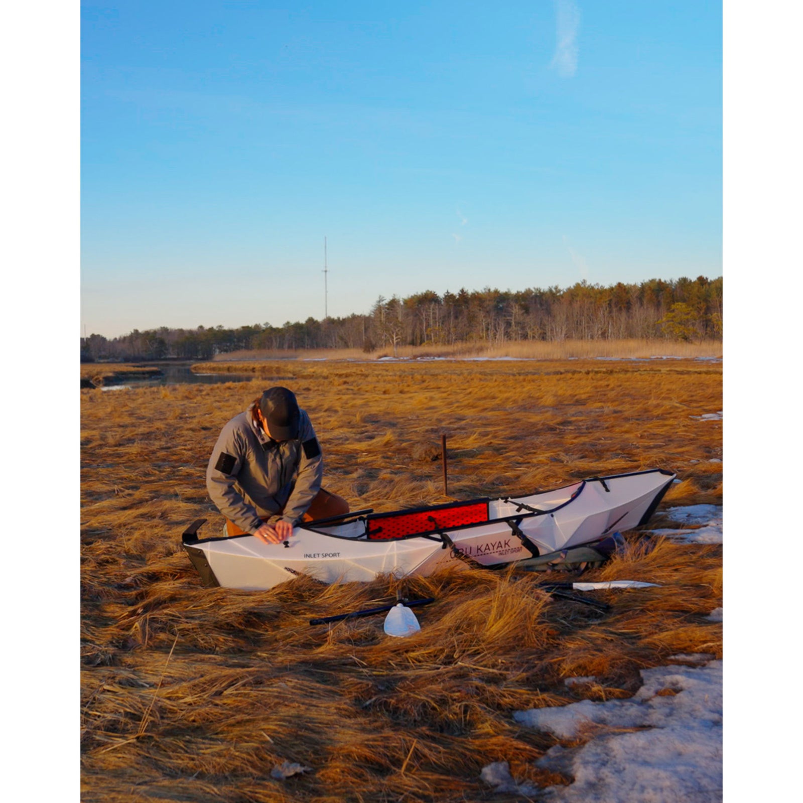 Inlet Sport Oru Kayak OKY501-ORA-INS-01 Kayaks One Size / White/Orange