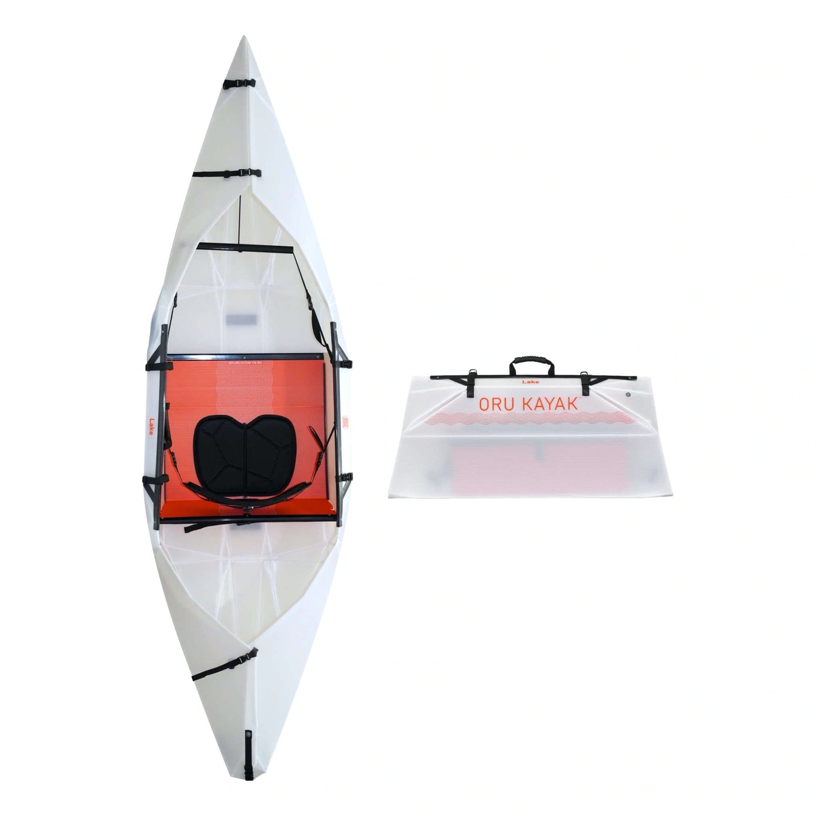 Lake Sport Oru Kayak OKY602-ORA-LK-01 Kayaks One Size / White/Orange