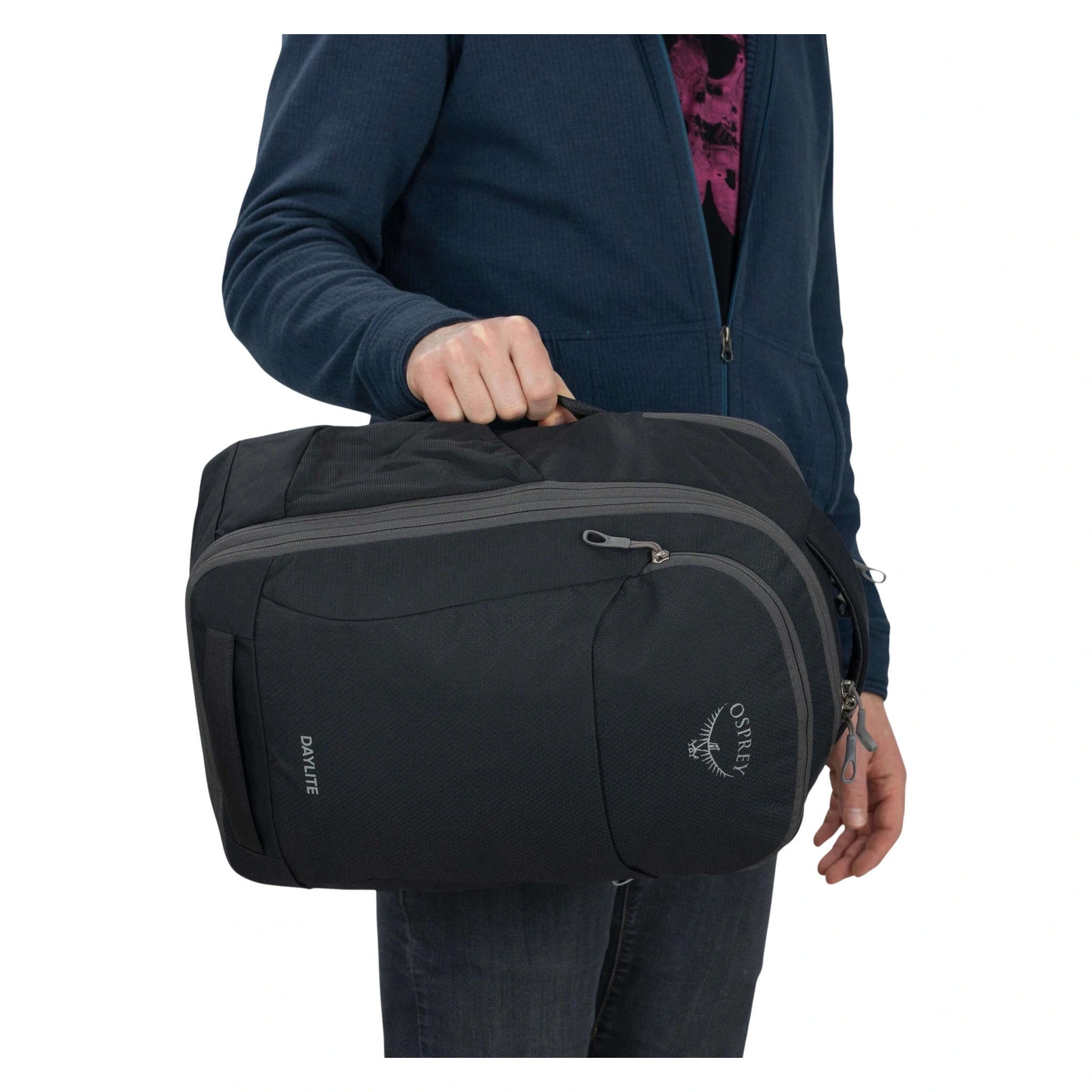 Daylite Expandable Travel Pack Osprey 10006130 Backpacks 26-32L / Black