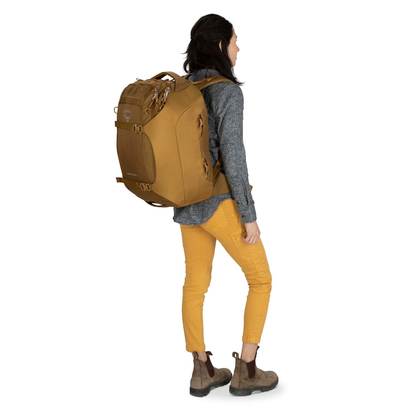 Sojourn Porter Travel Pack 46 Osprey 10005383 Backpacks 46L / Brindle Brown