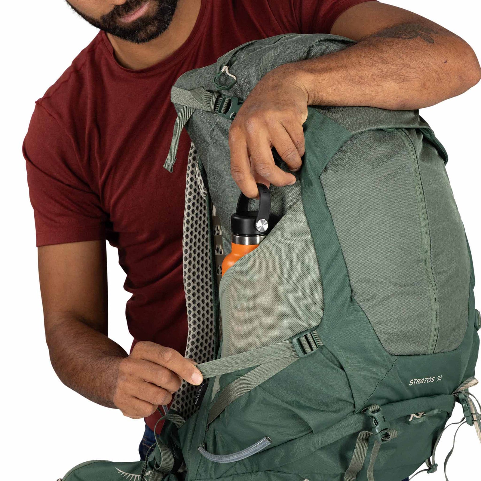 Stratos 34 | Men's Osprey 10007532 Backpacks OS / Raven Black