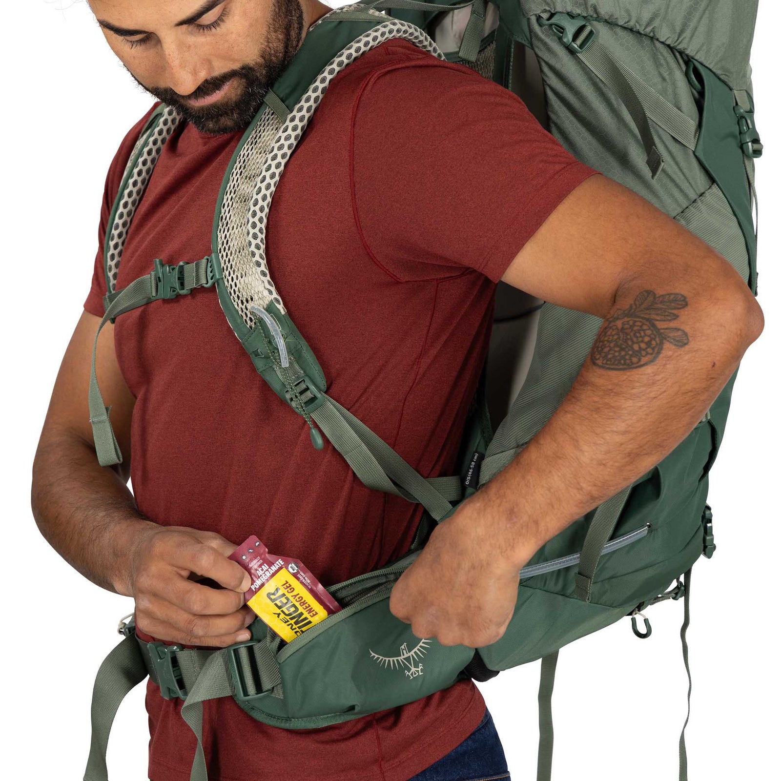 Stratos 44 | Men's Osprey 10007536 Backpacks 44L / Pine Leaf