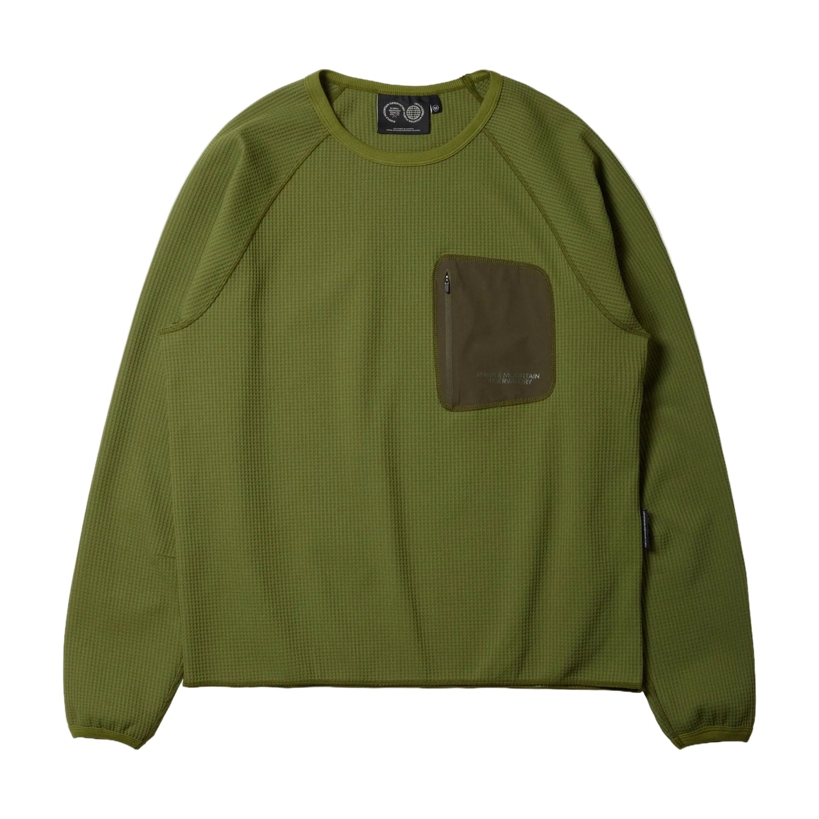 Waffle LS Top Purple Mountain Observatory Men's Long Sleeve Tees