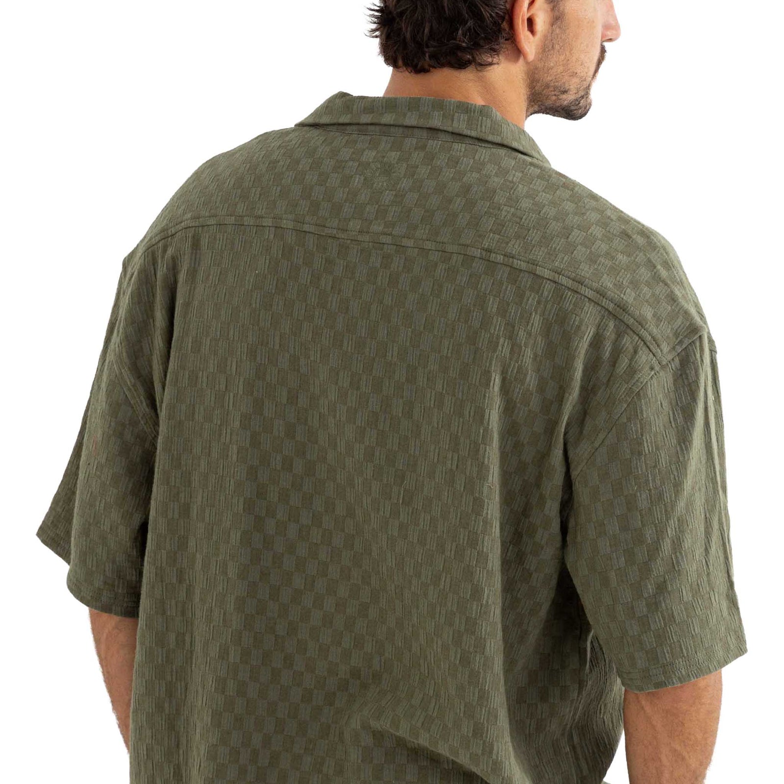 Wash Check Relaxed Shirt | Men's Rhythm Men's Shirts