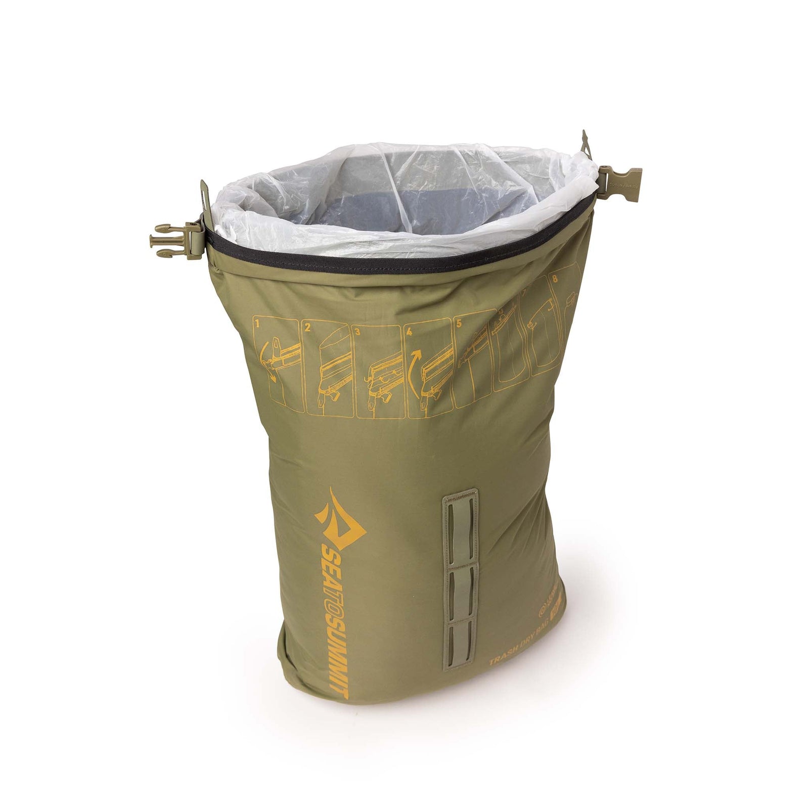 Trash Dry Bag Sea to Summit 44401 Dry Bags 10L / Burnt Olive
