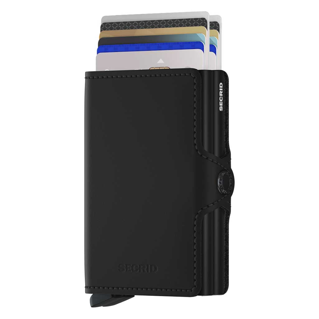 Twinwallet Matte Secrid tm-black Wallets One Size / Black
