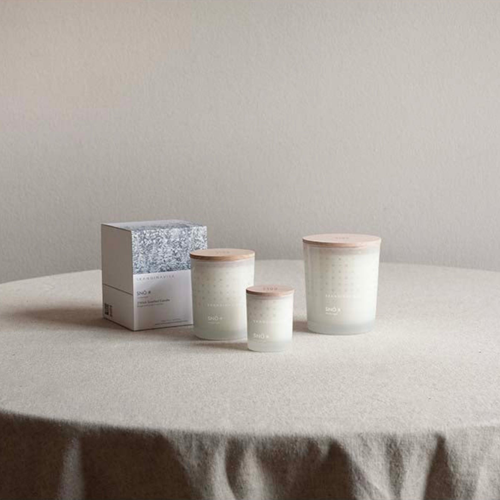Scented Candle | Snö Skandinavisk Candles