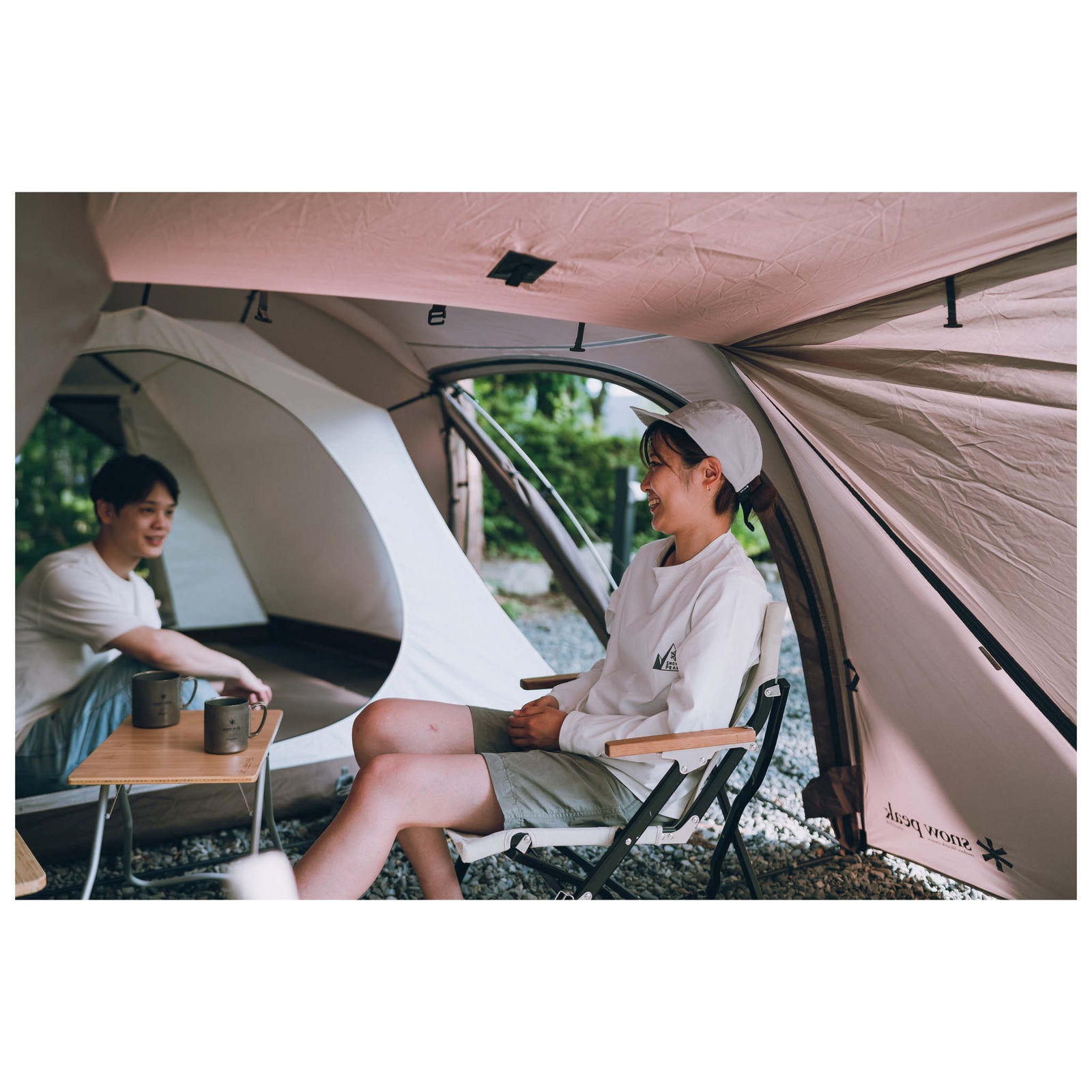 Amenity Dome 3P Snow Peak SD-030 Tents 3P / Taupe