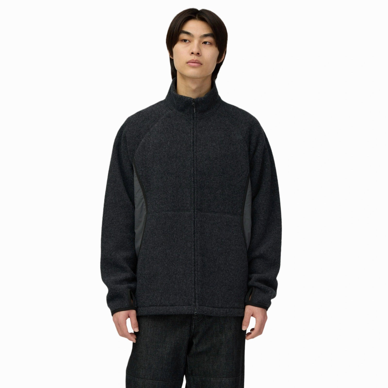 Calamai Wool Fleece Jacket Snow Peak Unisex Fleece Jackets