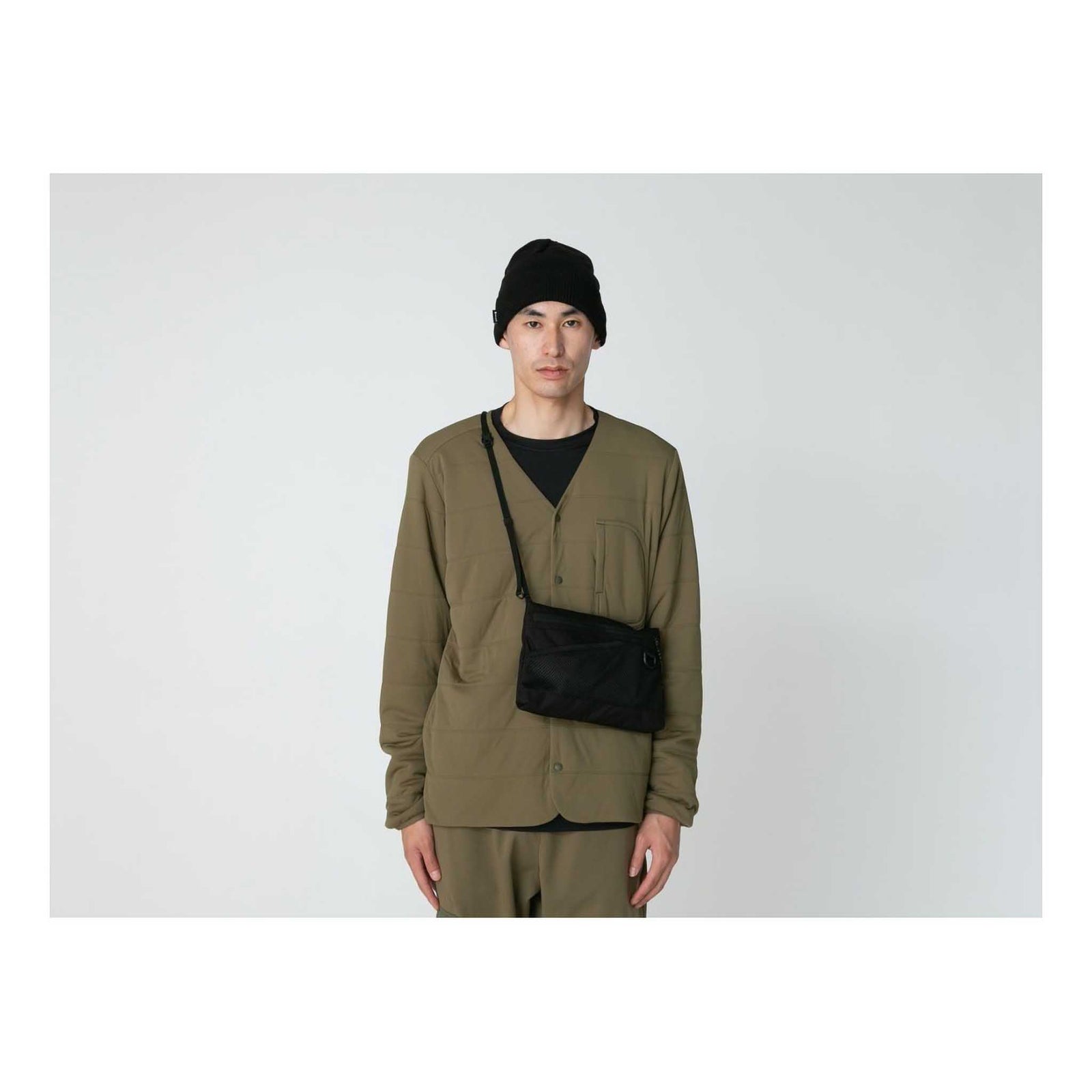 Everyday Use Sacoche Snow Peak AC-25SU40500066 Crossbody Bags One Size / Olive