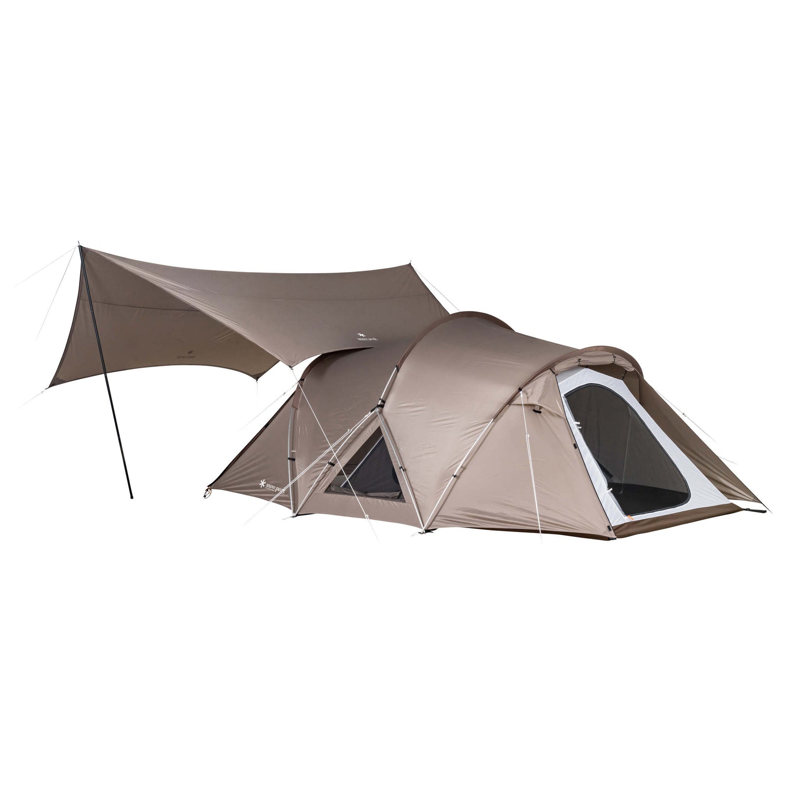 Land Nest Tent & Tarp Set Snow Peak SET-260 Tents 4P / Taupe